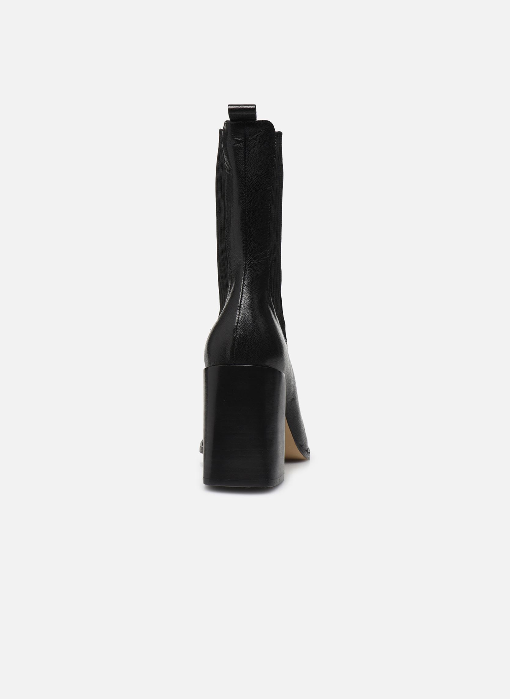 Niedrige Ankle Boots VANTI damen schwarz Jonak Niedrige Ankle Boots VANTI damen schwarz Cuir noir