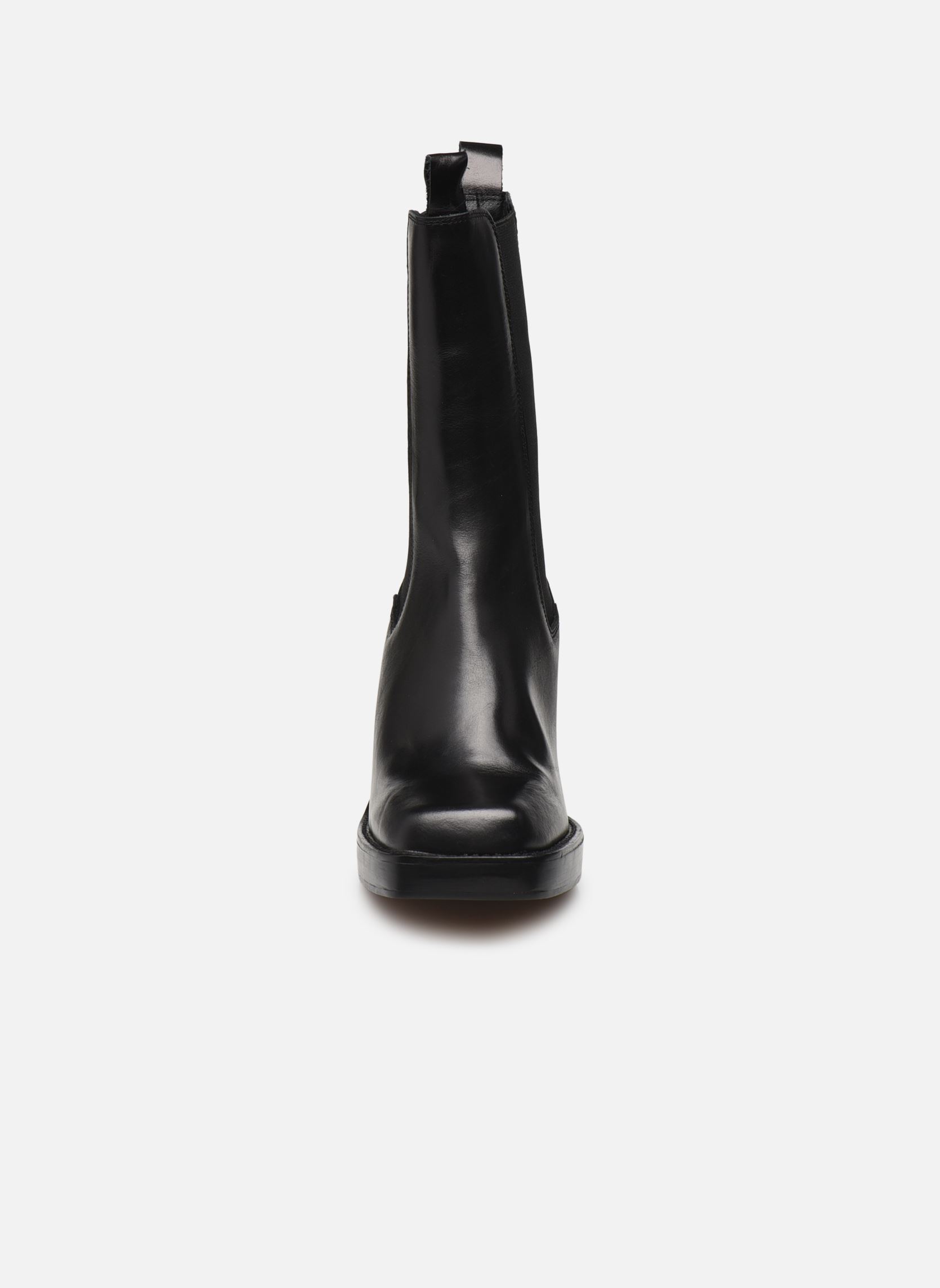 Bottines basses BOSSA femme noir Jonak Bottines basses BOSSA femme noir Cuir noir