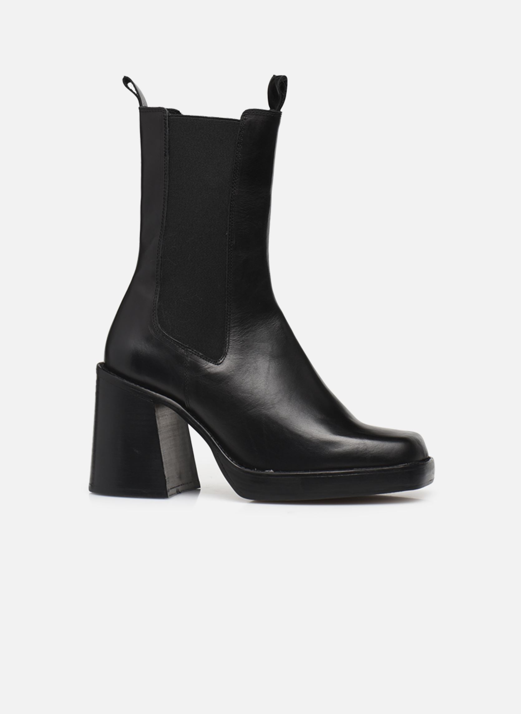 Bottines basses BOSSA femme noir Jonak Bottines basses BOSSA femme noir Cuir noir