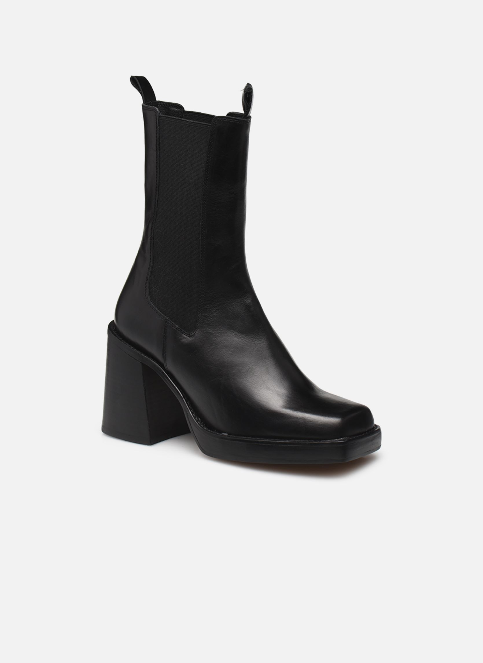 Bottines basses BOSSA femme noir Jonak Bottines basses BOSSA femme noir Cuir noir