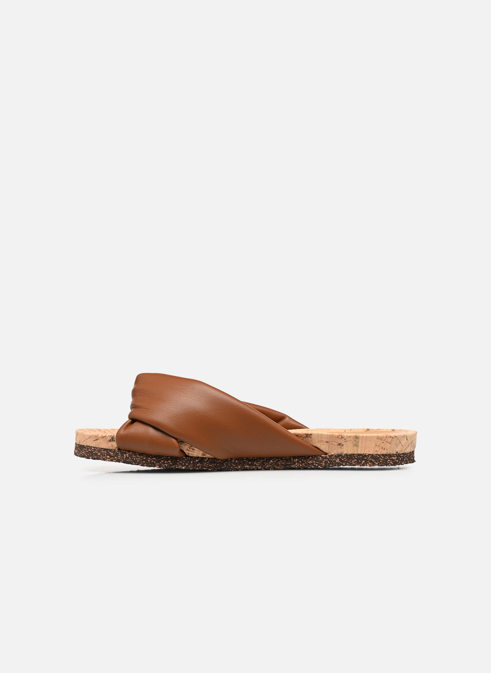 Pantoletten Lou damen braun Flattered Pantoletten Lou damen braun COGNAC