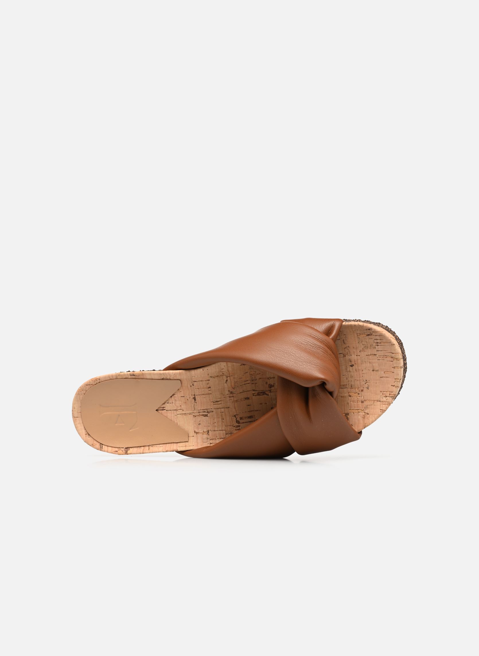 Pantoletten Lou damen braun Flattered Pantoletten Lou damen braun COGNAC