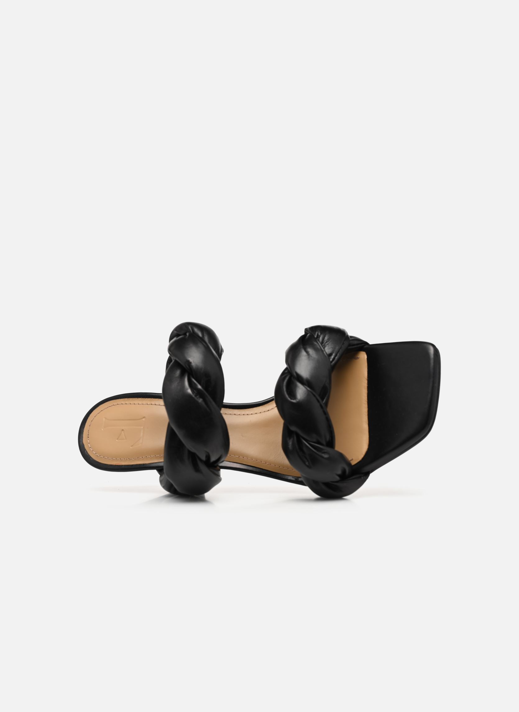Pantoletten River damen schwarz Flattered Pantoletten River damen schwarz BLACK
