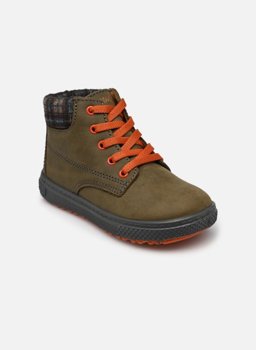 Scarpe Primigi Barth 19 Con Lacci Per Bambini - Pelle Scamosciata Avorio - Foto 4