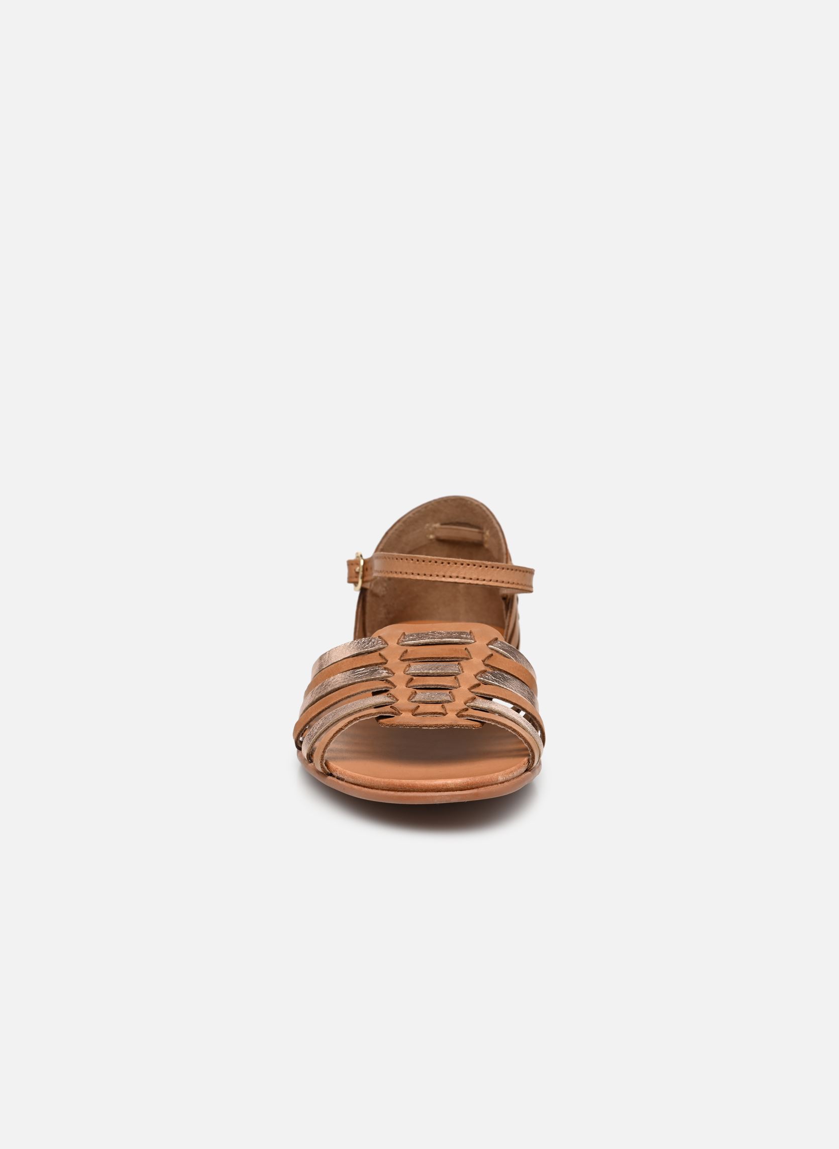 Sandales Sandales KUTA LEATHER femme marron I Love Shoes Sandales Sandales KUTA LEATHER femme marron TAN GOLD