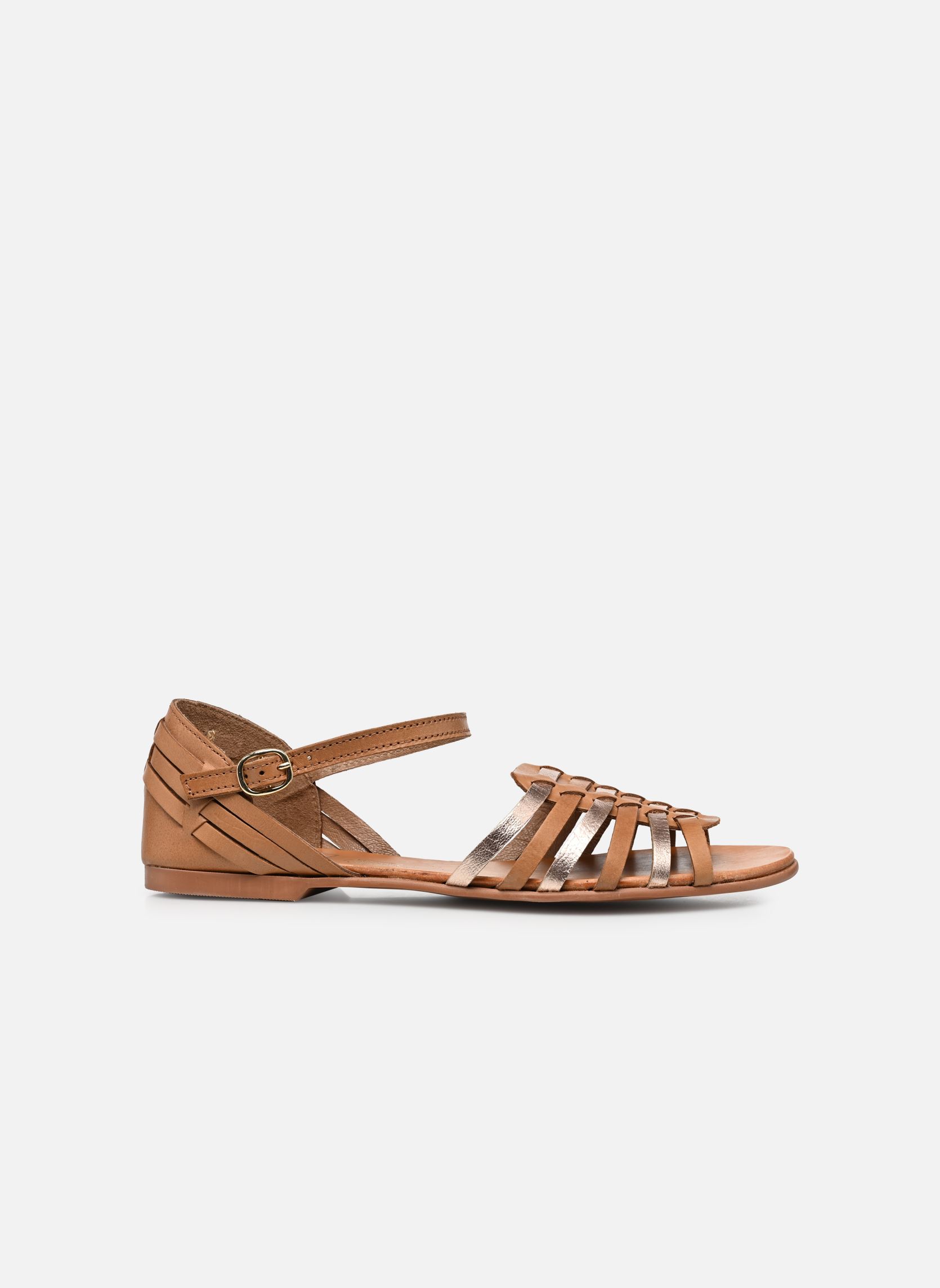 Sandales Sandales KUTA LEATHER femme marron I Love Shoes Sandales Sandales KUTA LEATHER femme marron TAN GOLD