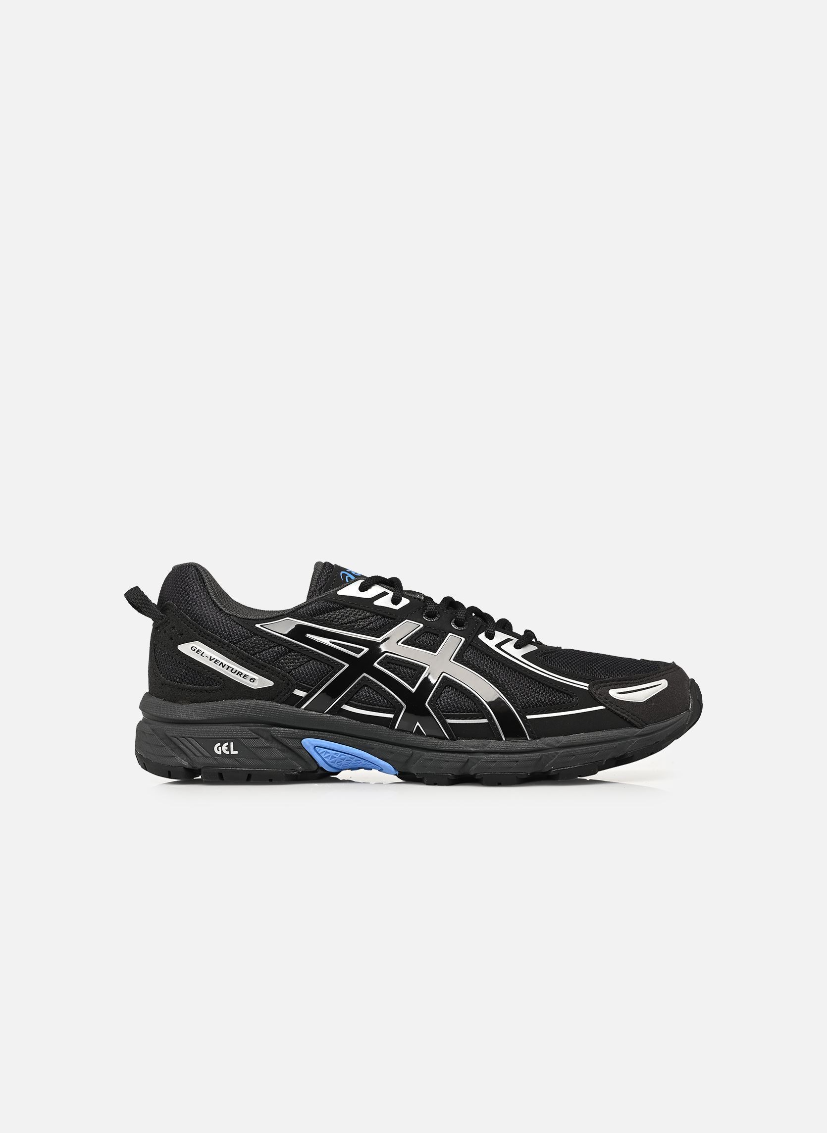 Baskets basses Gel-Venture 6 M homme noir Asics Baskets basses Gel-Venture 6 M homme noir BLACK/BLUE COAST