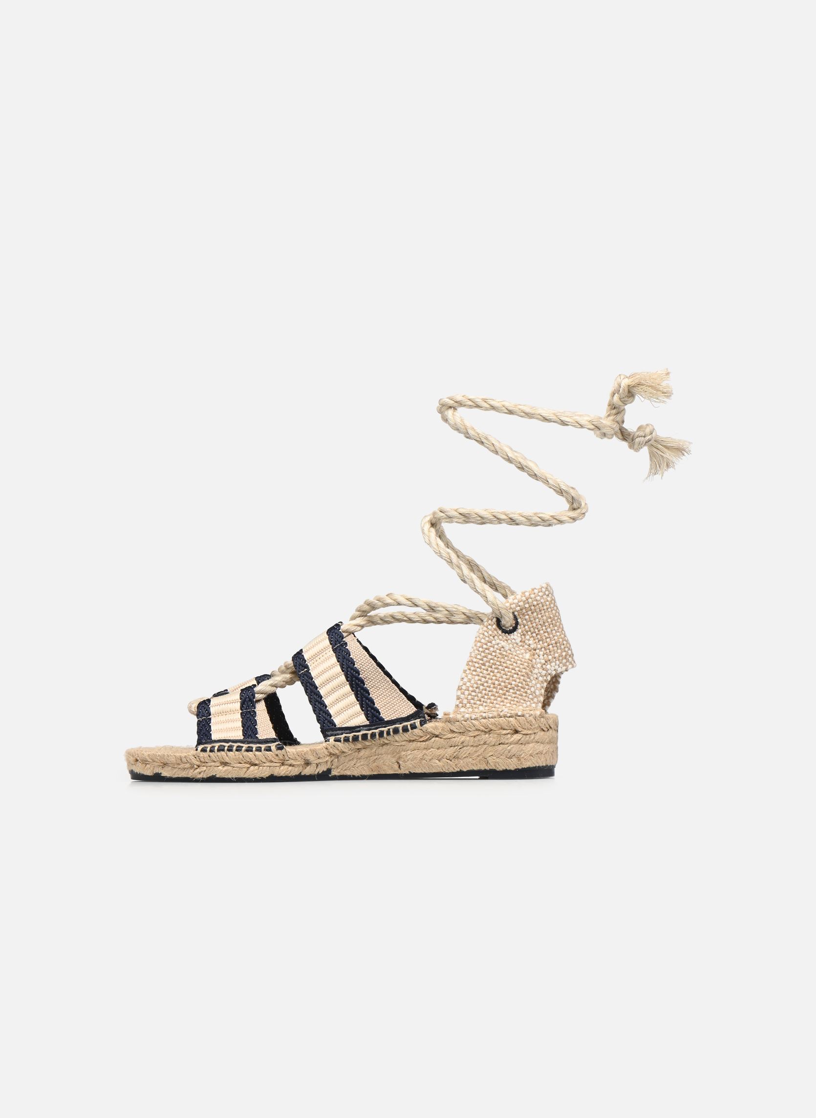 Keil- und Plateau-Espadrilles Samy H2 damen beige Castaner Keil- und Plateau-Espadrilles Samy H2 damen beige AZUL MARINO / CRUDO