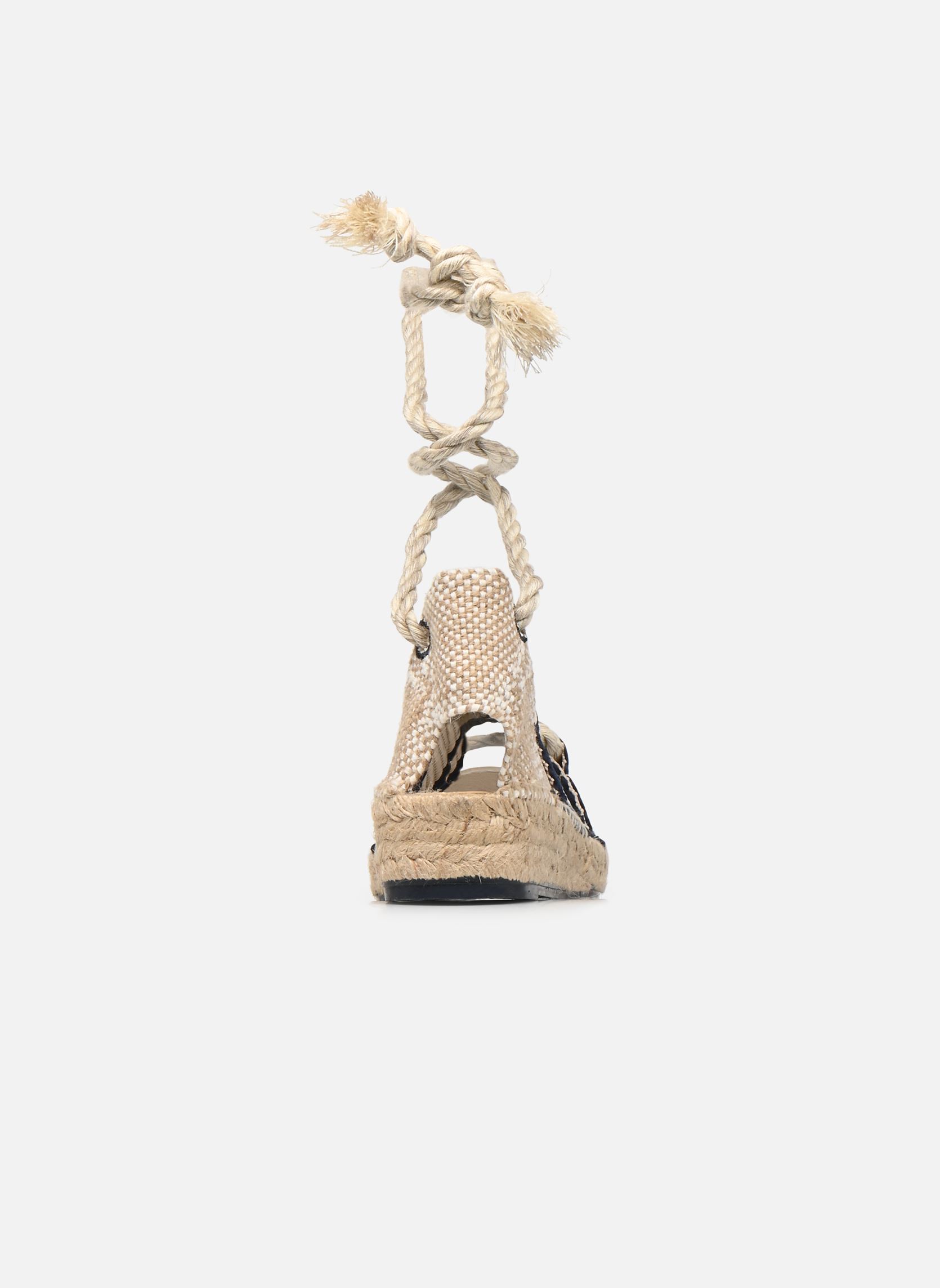 Keil- und Plateau-Espadrilles Samy H2 damen beige Castaner Keil- und Plateau-Espadrilles Samy H2 damen beige AZUL MARINO / CRUDO