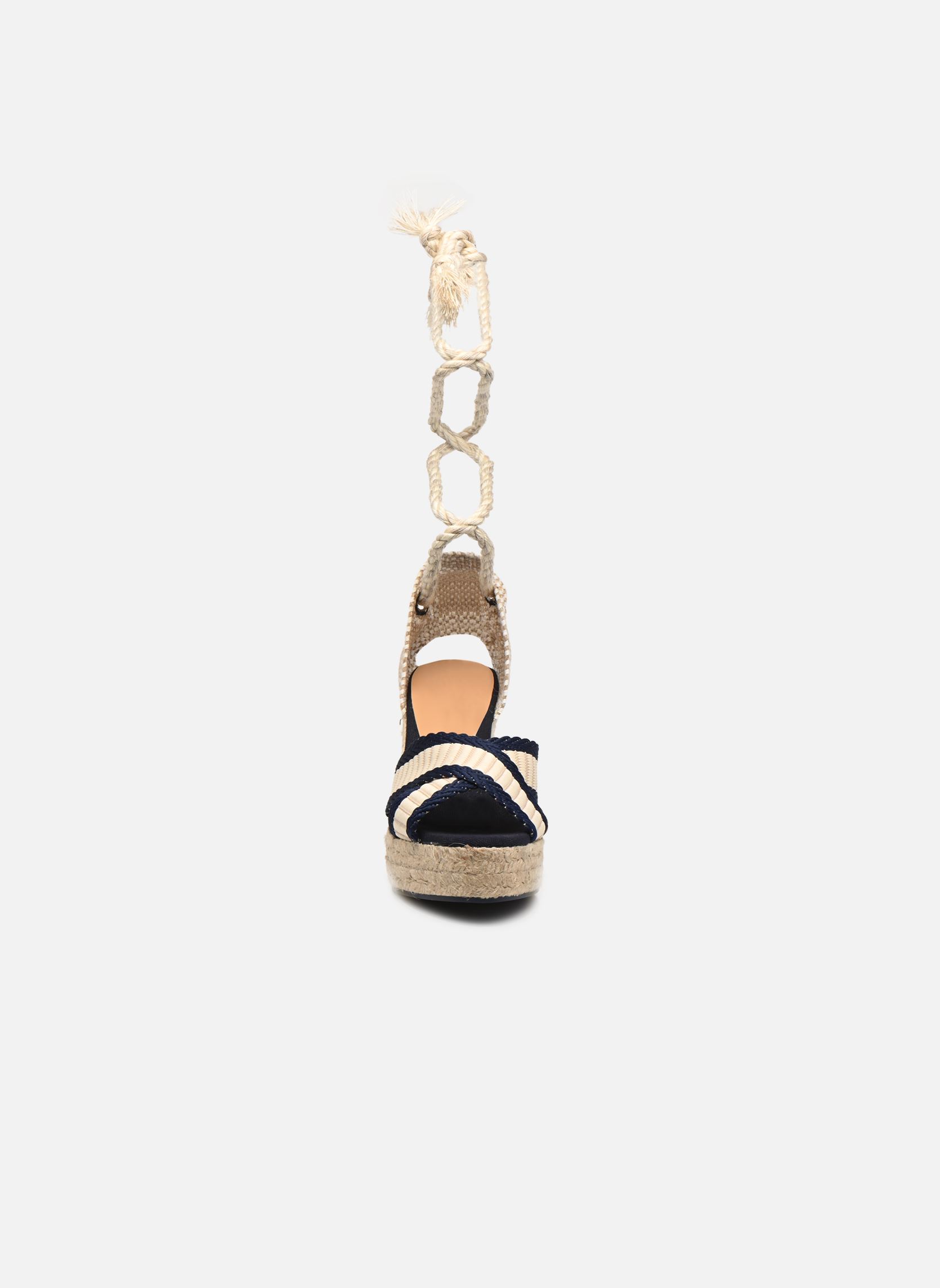 Keil- und Plateau-Espadrilles Belisa 8 ED damen beige Castaner Keil- und Plateau-Espadrilles Belisa 8 ED damen beige AZUL MARINO / CRUDO