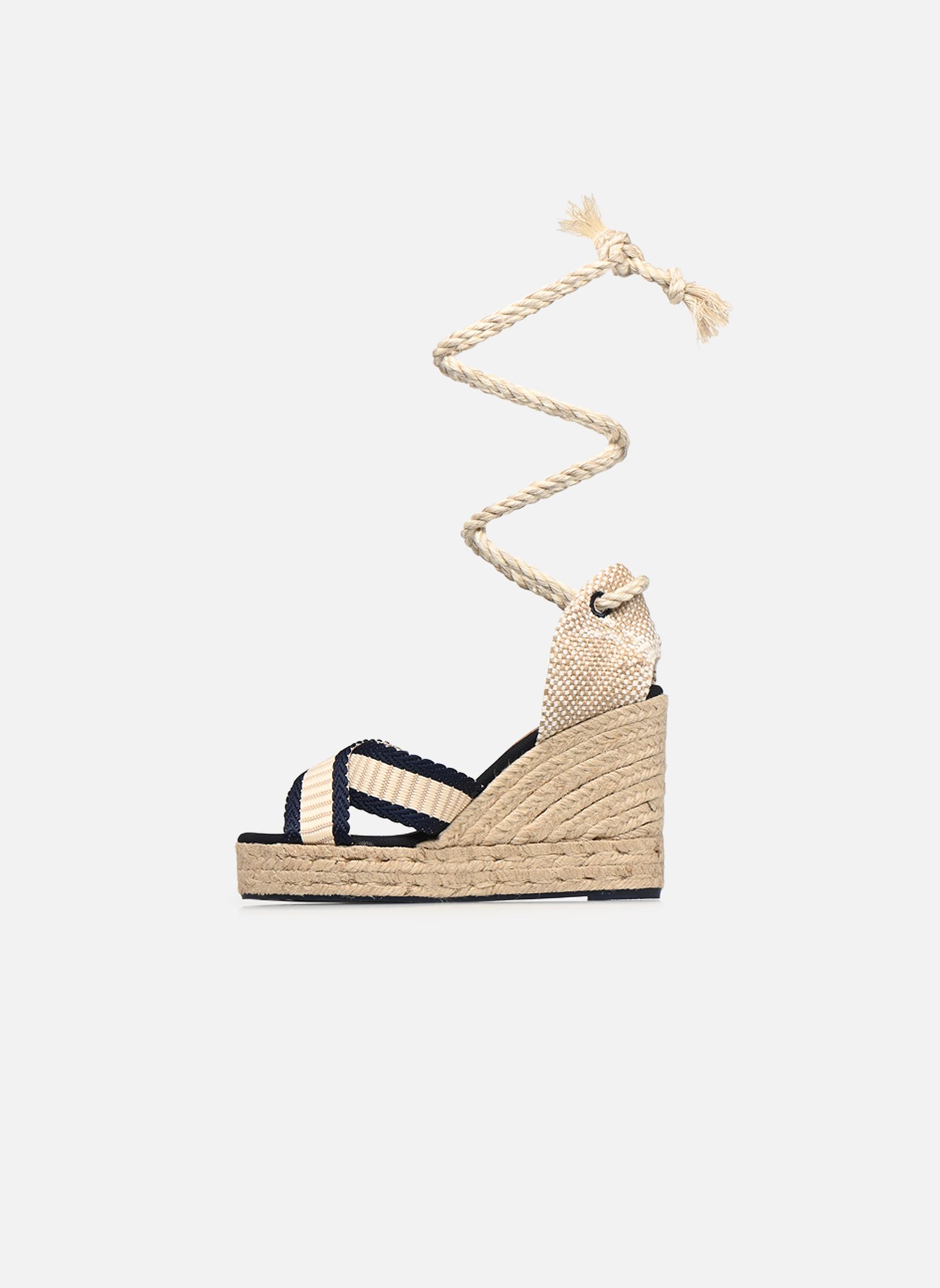 Keil- und Plateau-Espadrilles Belisa 8 ED damen beige Castaner Keil- und Plateau-Espadrilles Belisa 8 ED damen beige AZUL MARINO / CRUDO