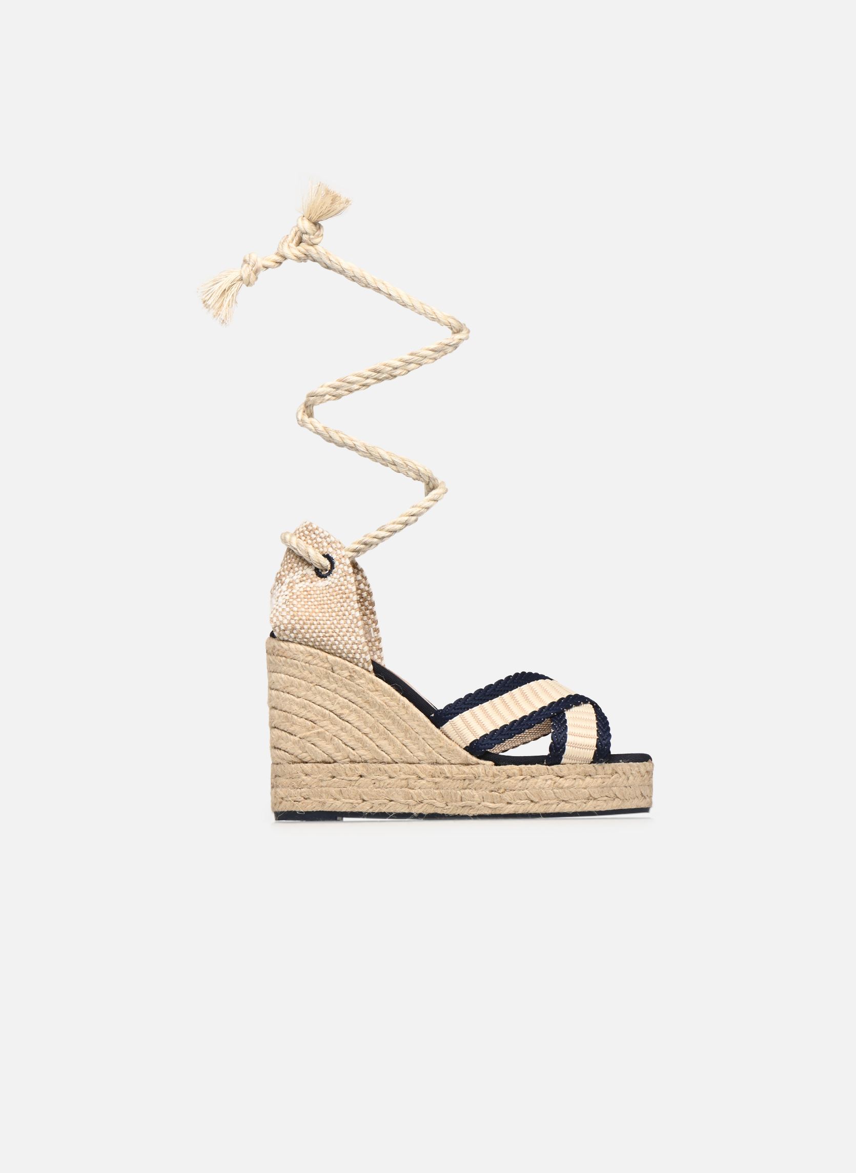 Keil- und Plateau-Espadrilles Belisa 8 ED damen beige Castaner Keil- und Plateau-Espadrilles Belisa 8 ED damen beige AZUL MARINO / CRUDO