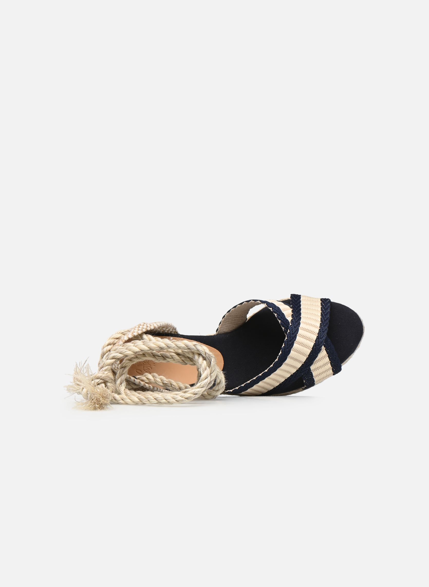 Keil- und Plateau-Espadrilles Belisa 8 ED damen beige Castaner Keil- und Plateau-Espadrilles Belisa 8 ED damen beige AZUL MARINO / CRUDO