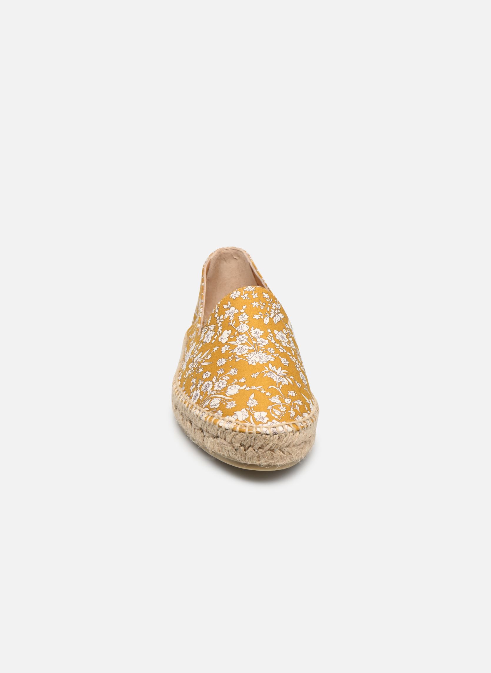 Flache Espadrilles Joana x Liberty damen gelb Castaner Flache Espadrilles Joana x Liberty damen gelb MOSTAZA