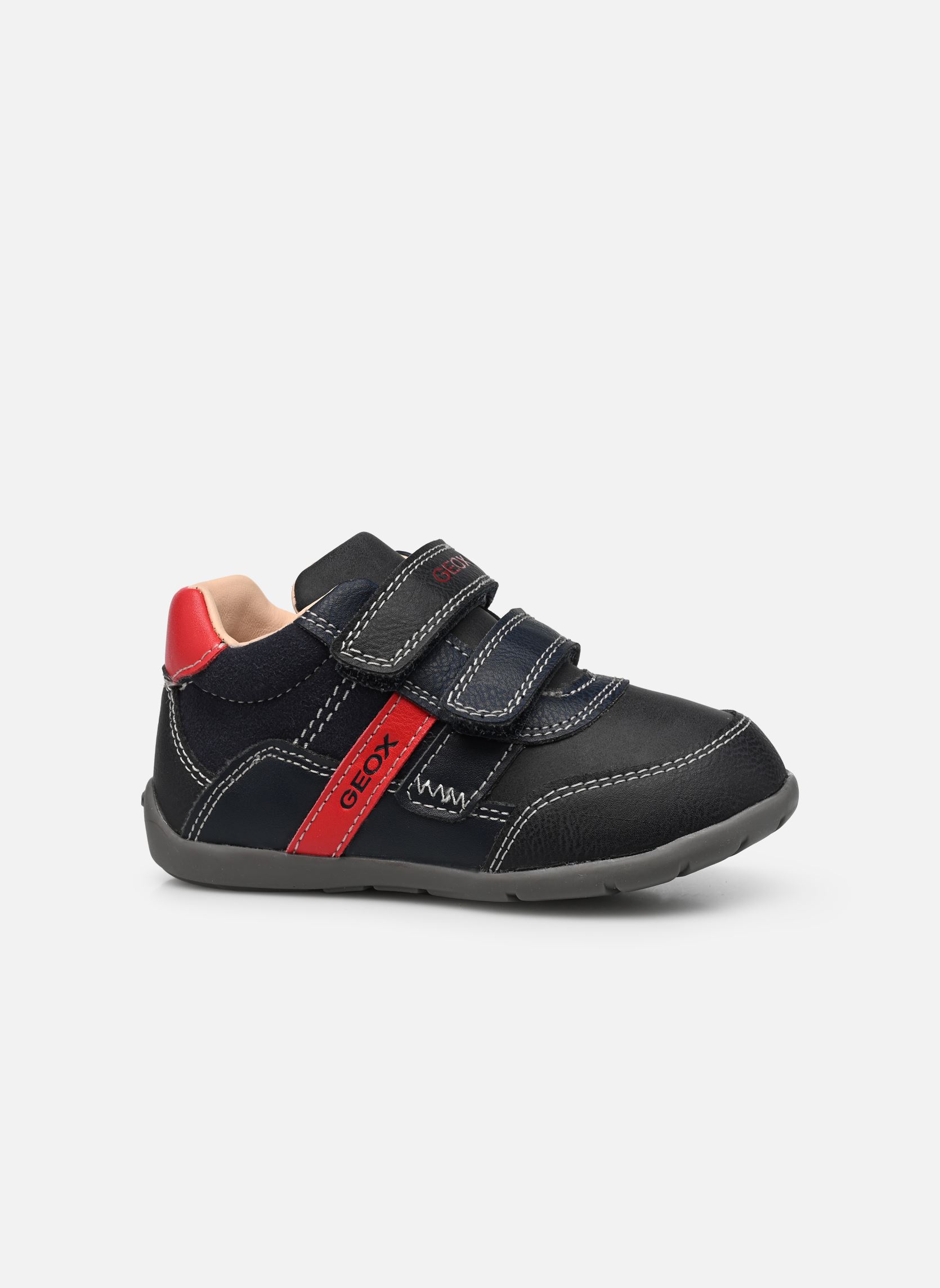 Baskets hautes B ELTHAN BOY garçon bleu Geox Baskets hautes B ELTHAN BOY garçon bleu Bleu Marine / Rouge