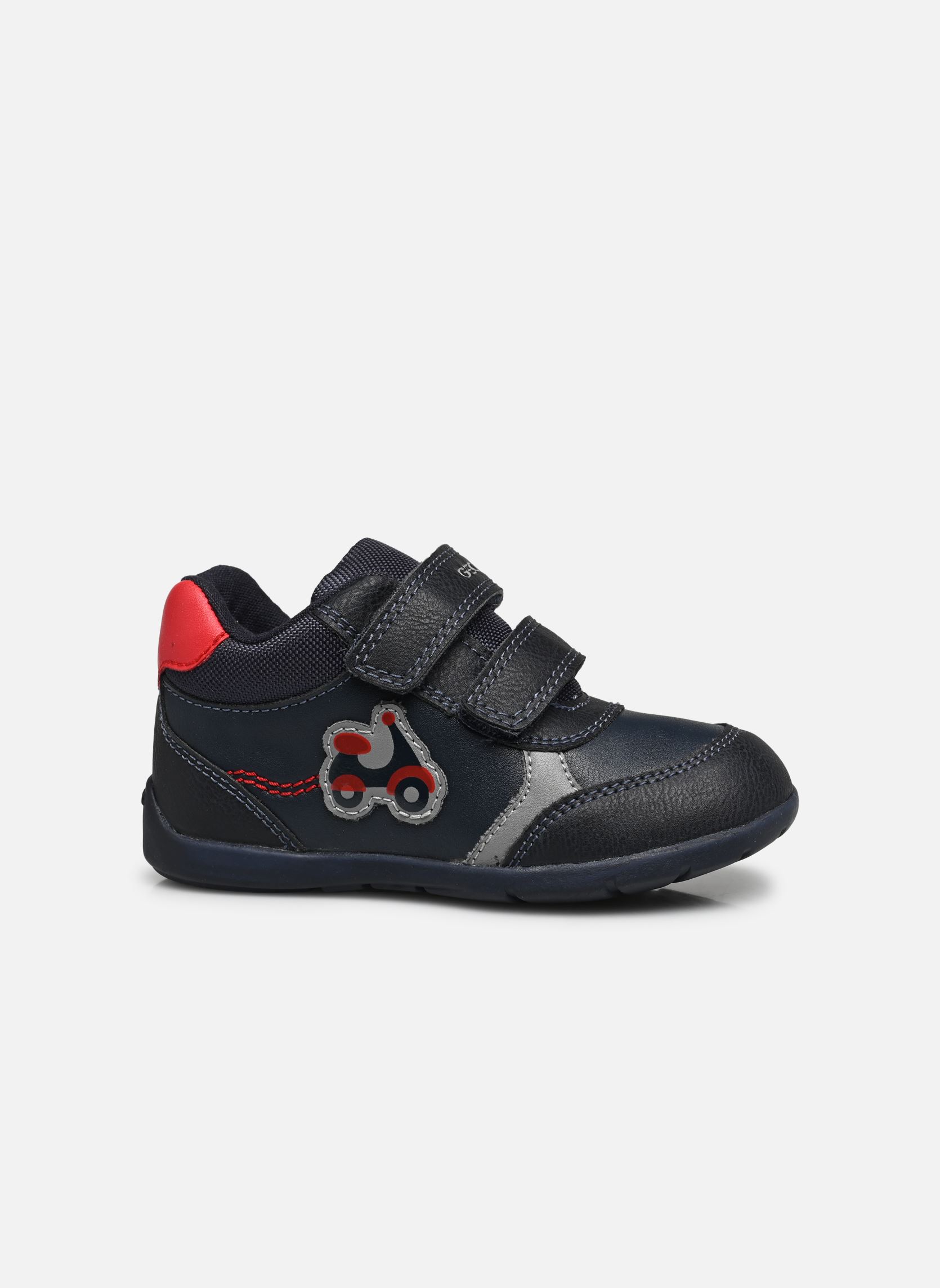 Knöchelhohe Sneaker B ELTHAN BOY blau Geox Knöchelhohe Sneaker B ELTHAN BOY blau BLEU MARINE / ROUGE N
