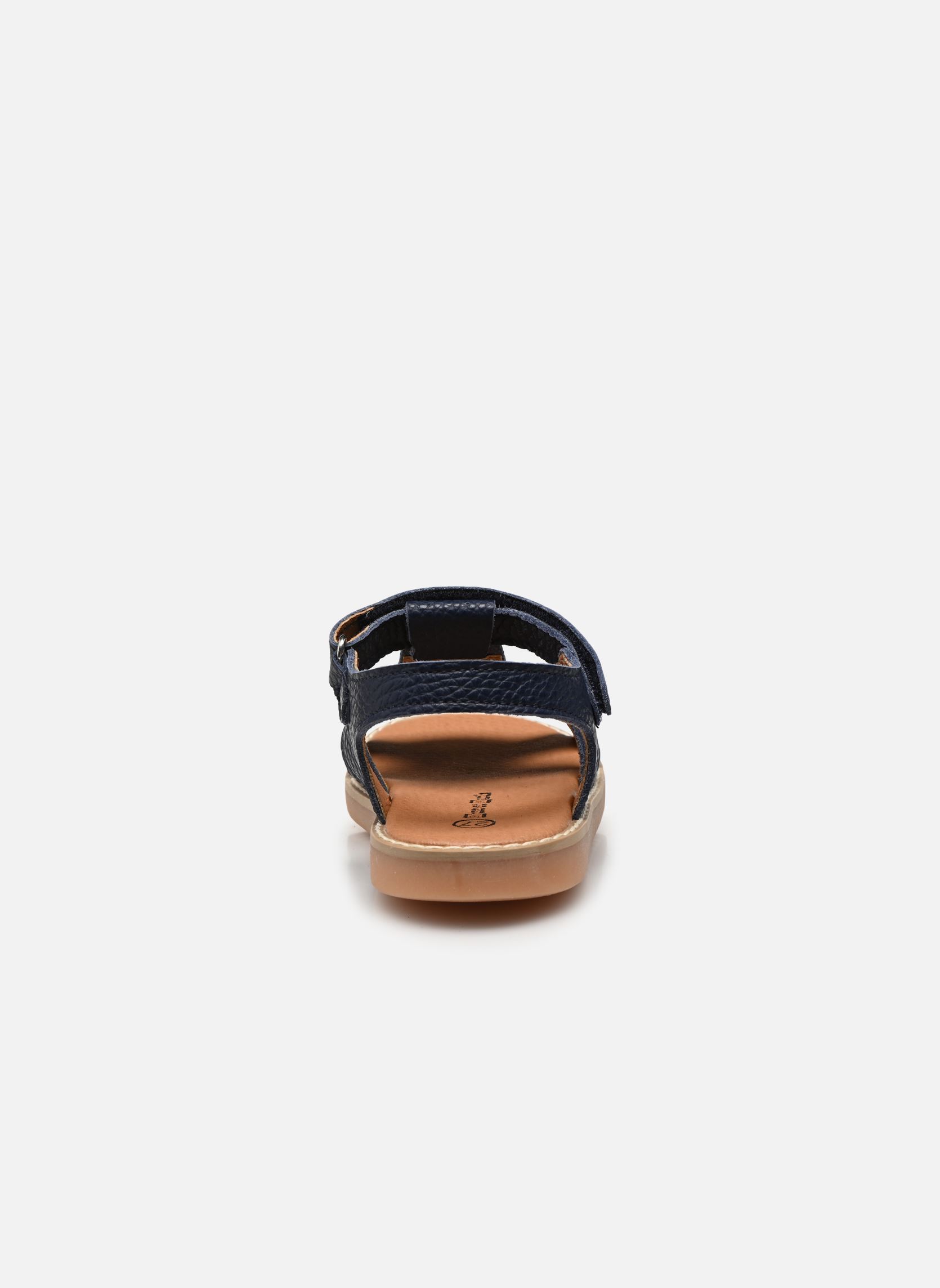 Sandales BONOU LEATHER fille bleu Rose et Martin Sandales BONOU LEATHER fille bleu Marine