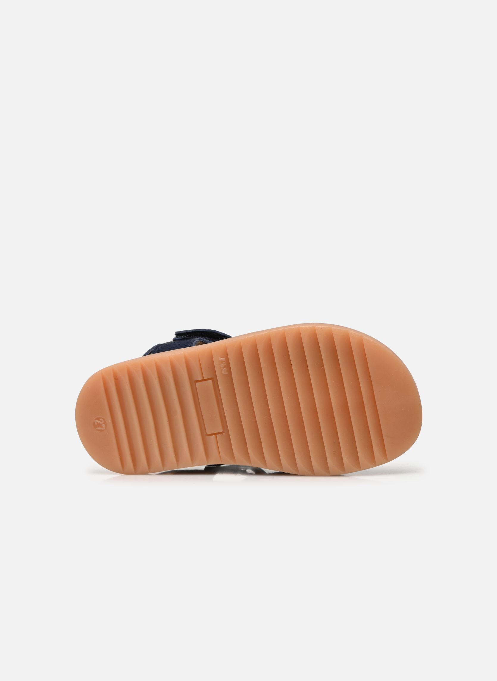 Sandales BONOU LEATHER fille bleu Rose et Martin Sandales BONOU LEATHER fille bleu Marine