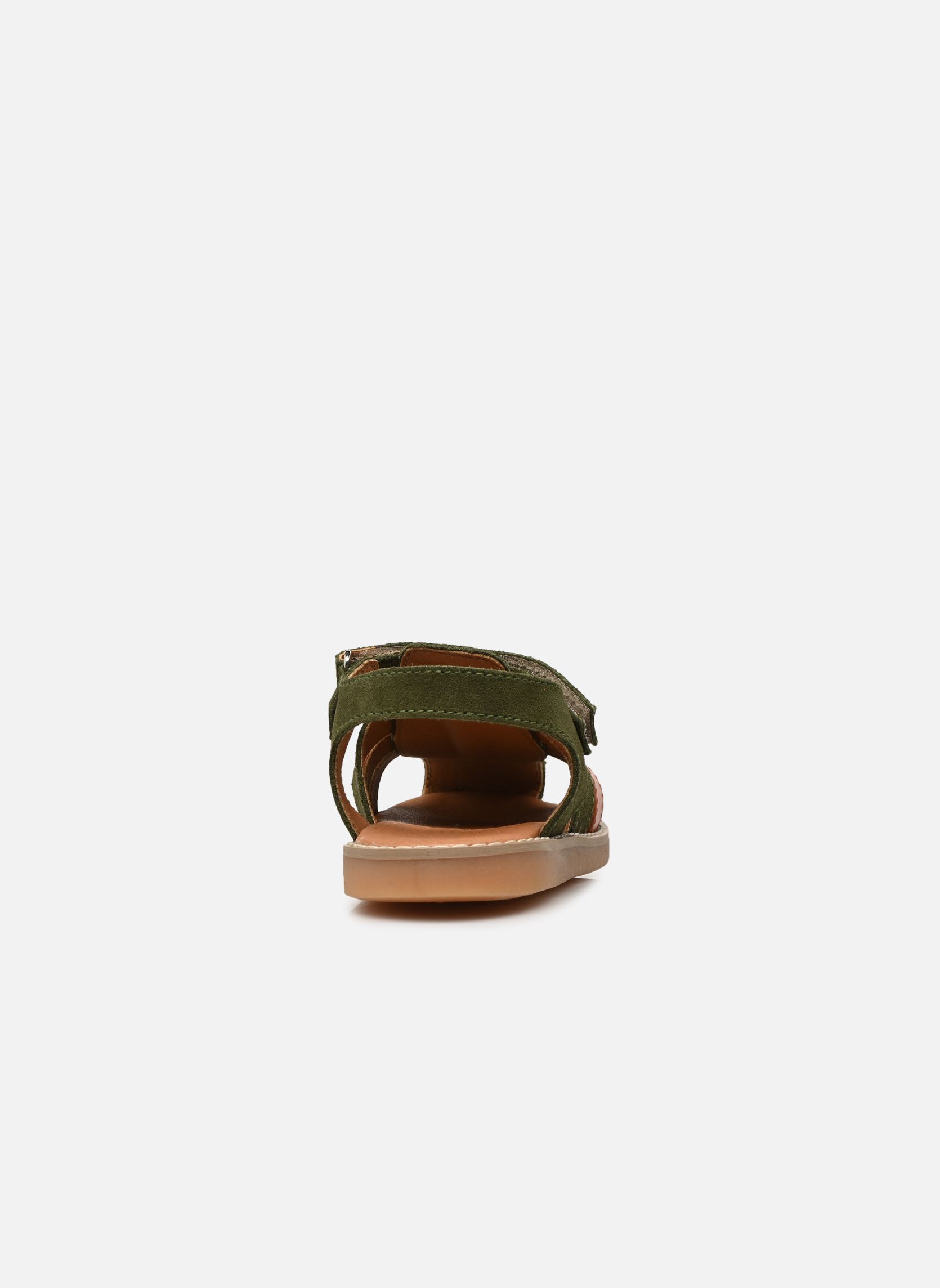 Sandalen BACAGE LEATHER jongens groen Rose et Martin Sandalen BACAGE LEATHER jongens groen KAKI