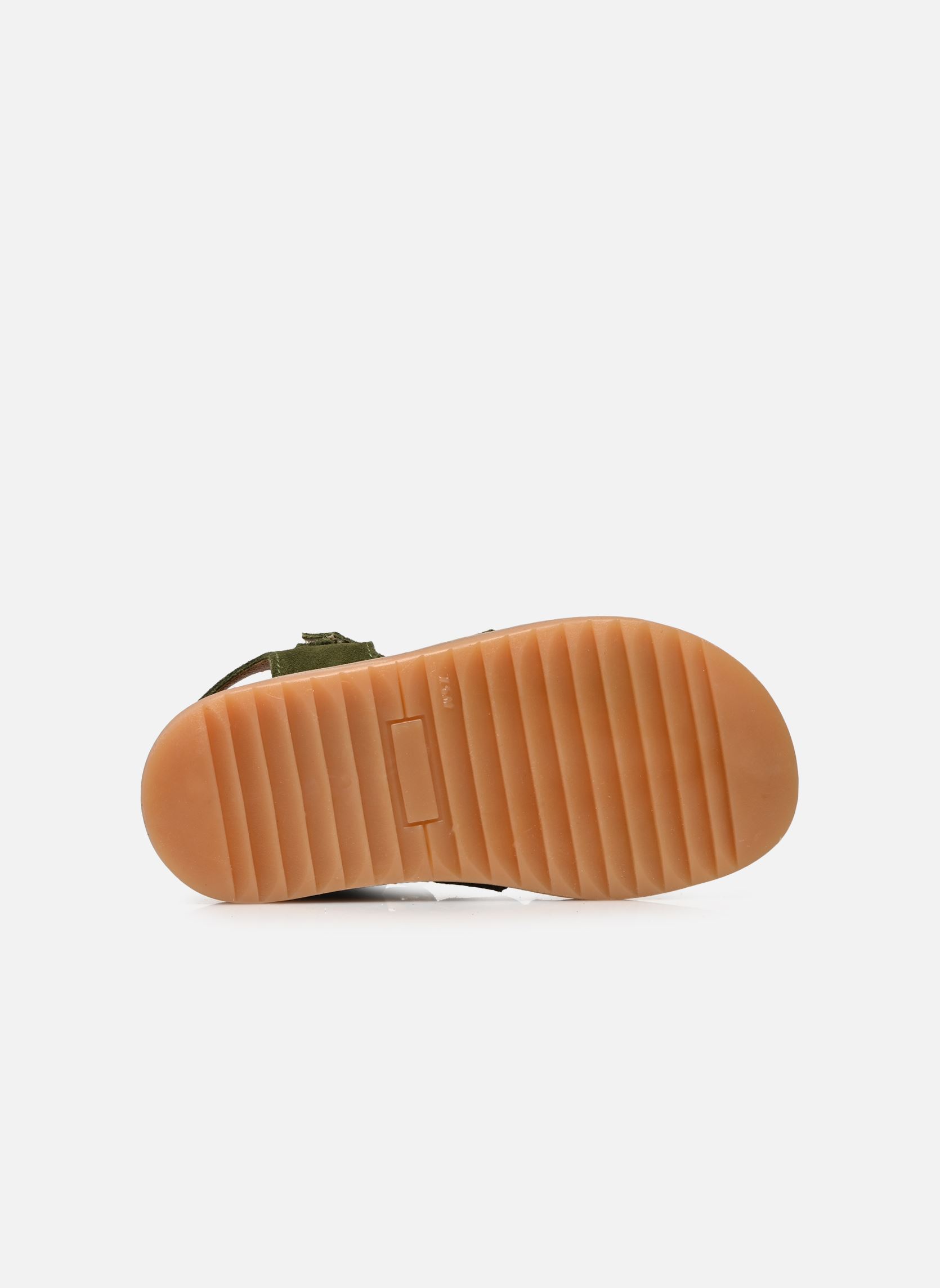 Sandalen BACAGE LEATHER jongens groen Rose et Martin Sandalen BACAGE LEATHER jongens groen KAKI