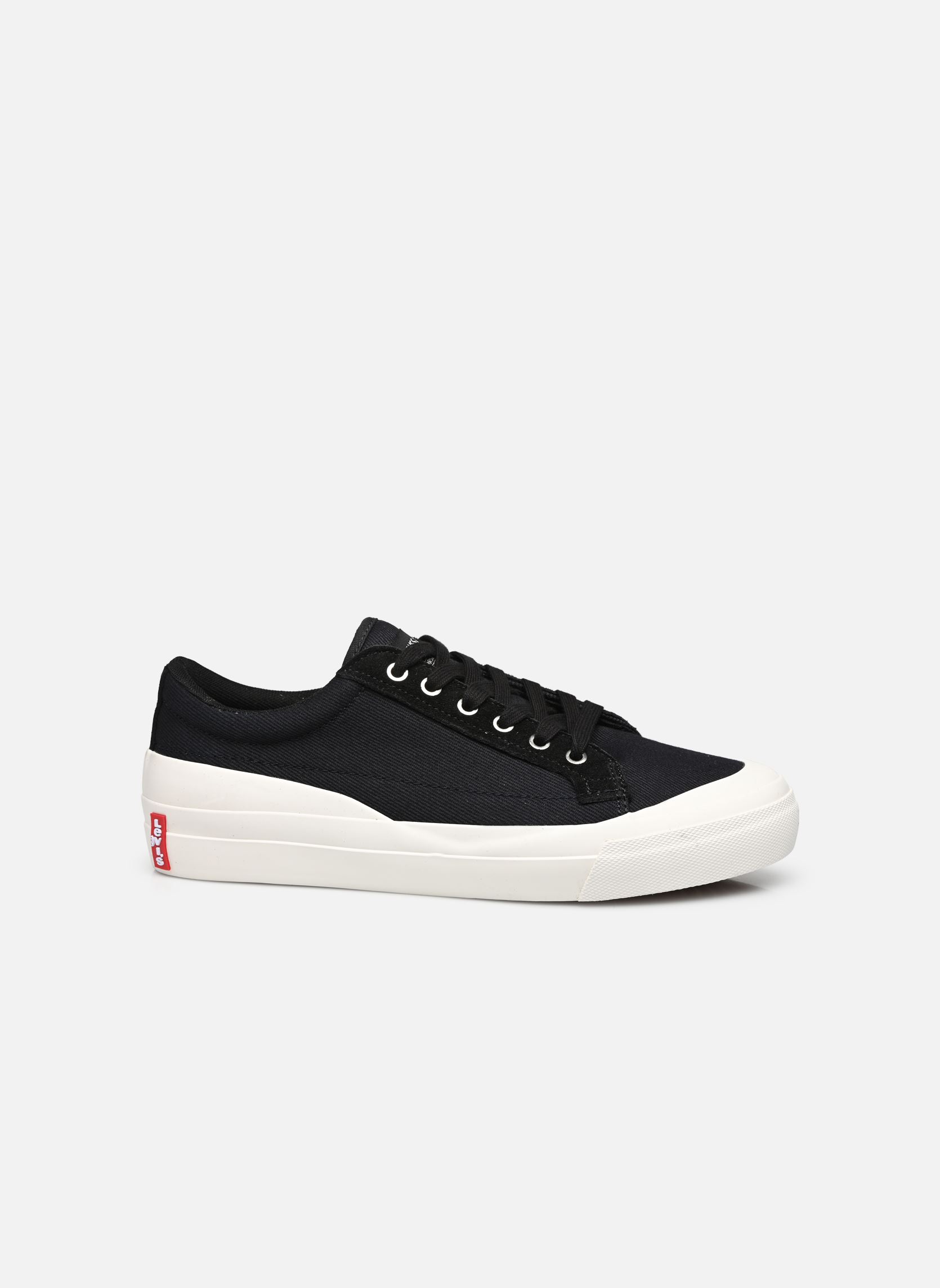 Leinen-Sneaker LS1 LOW herren schwarz Levi's Leinen-Sneaker LS1 LOW herren schwarz Regular Black