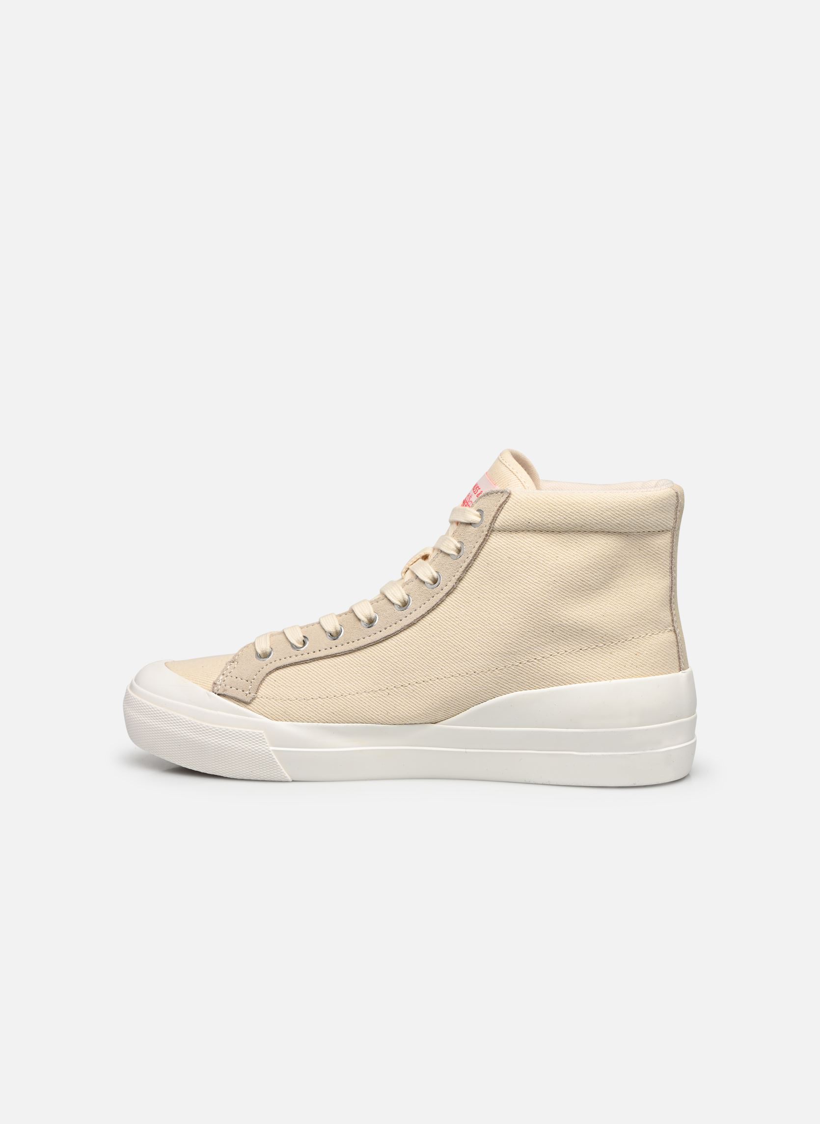 Leinen-Sneaker LS1 HIGH herren beige Levi's Leinen-Sneaker LS1 HIGH herren beige Off white