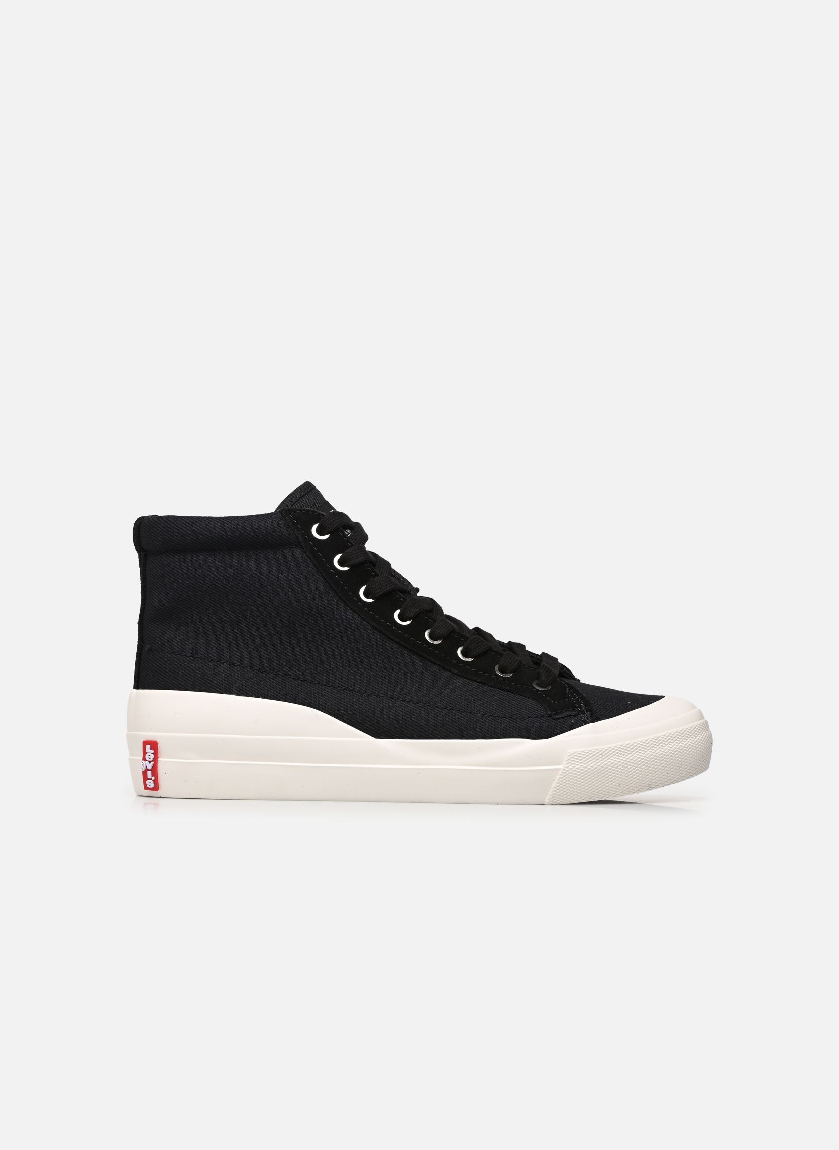 Baskets toile LS1 HIGH homme noir Levi's Baskets toile LS1 HIGH homme noir Regular Black