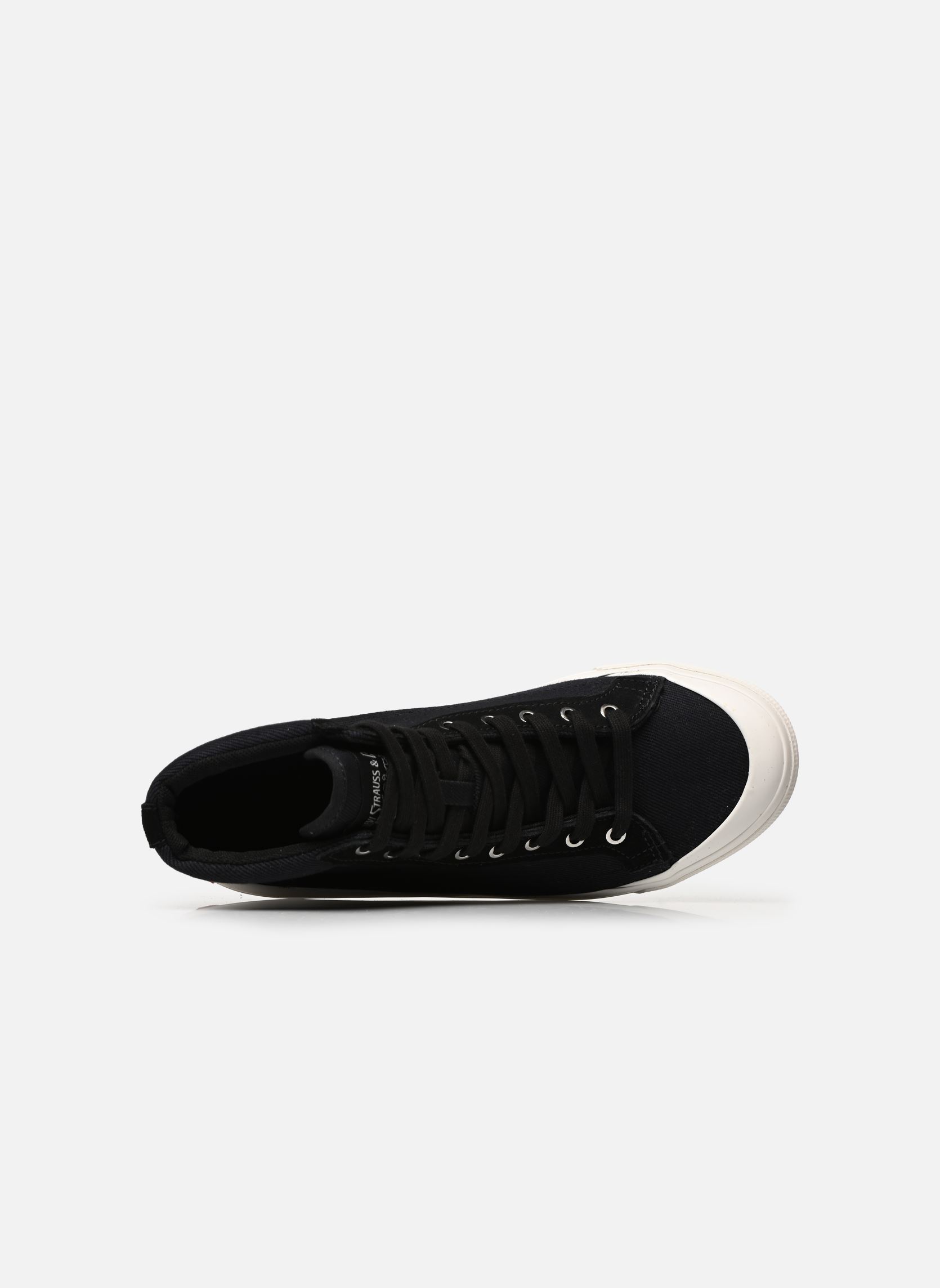 Baskets toile LS1 HIGH homme noir Levi's Baskets toile LS1 HIGH homme noir Regular Black