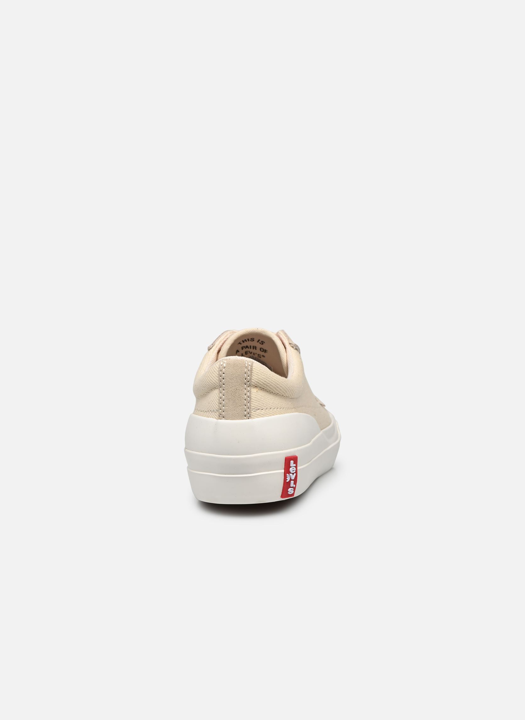 Baskets toile LS1 LOW S W femme beige Levi's Baskets toile LS1 LOW S W femme beige Off white