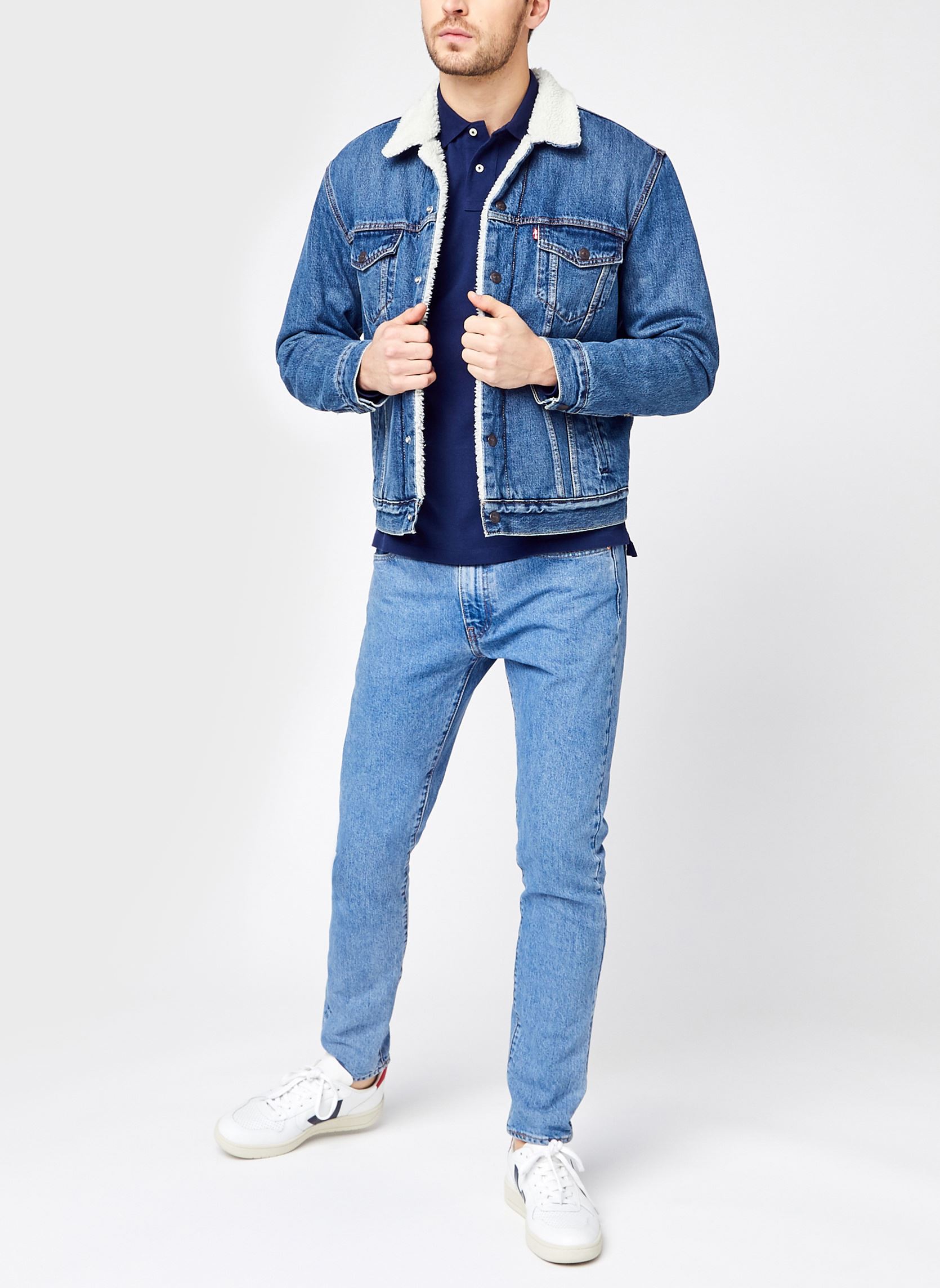Polos Polo Coupe Ajustée En Piqué 710680790 homme bleu Polo Ralph Lauren Polos Polo Coupe Ajustée En Piqué 710680790 homme bleu NEWPORT NAVYC3870