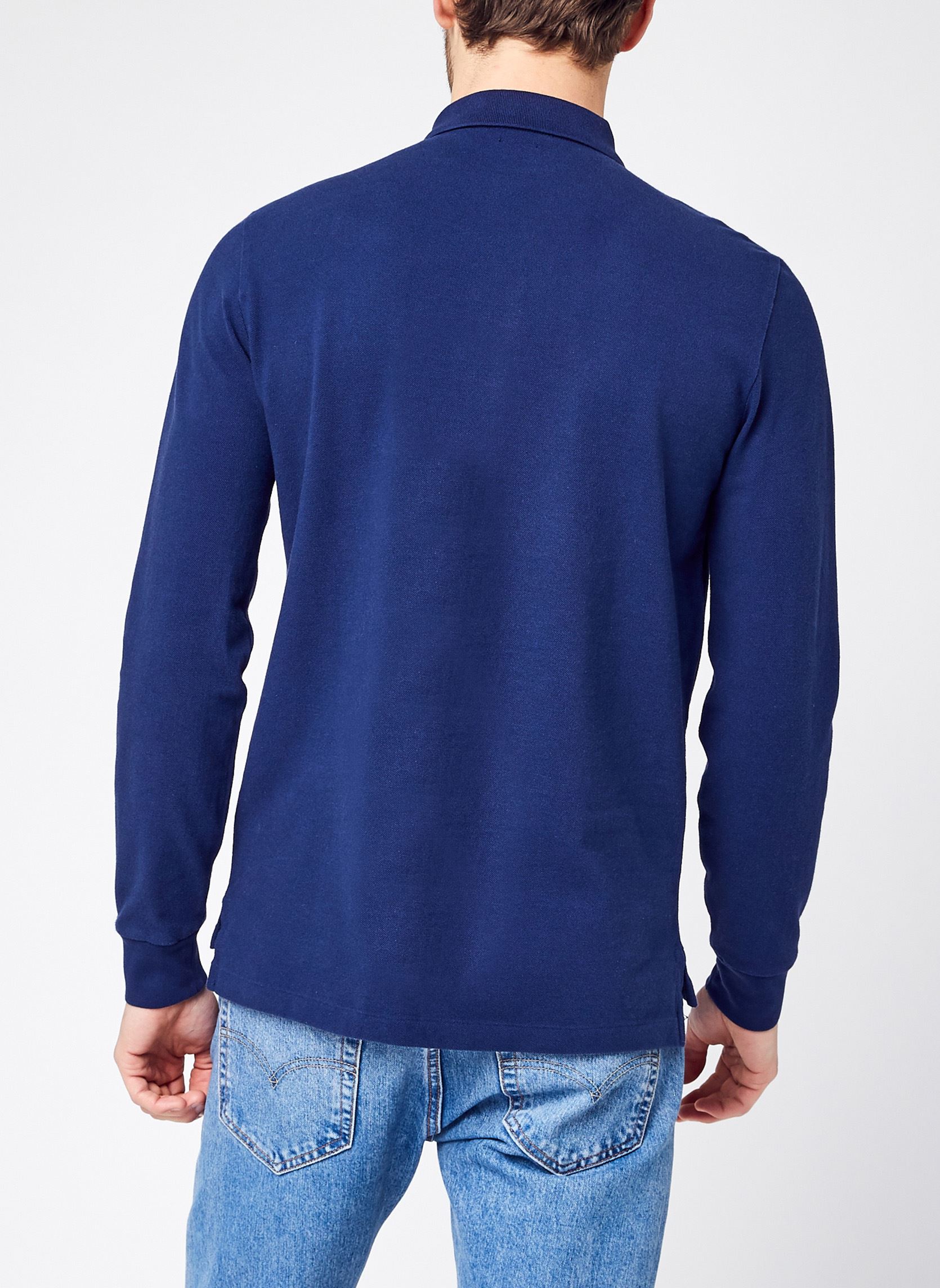 Polos Polo Coupe Ajustée En Piqué 710680790 homme bleu Polo Ralph Lauren Polos Polo Coupe Ajustée En Piqué 710680790 homme bleu NEWPORT NAVYC3870
