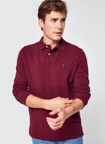 Polos Polo Coupe Ajustée En Piqué 710680790 homme marron