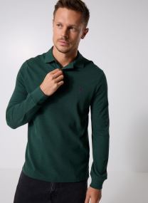 Polos Polo Coupe Ajustée En Piqué 710680790 homme marron