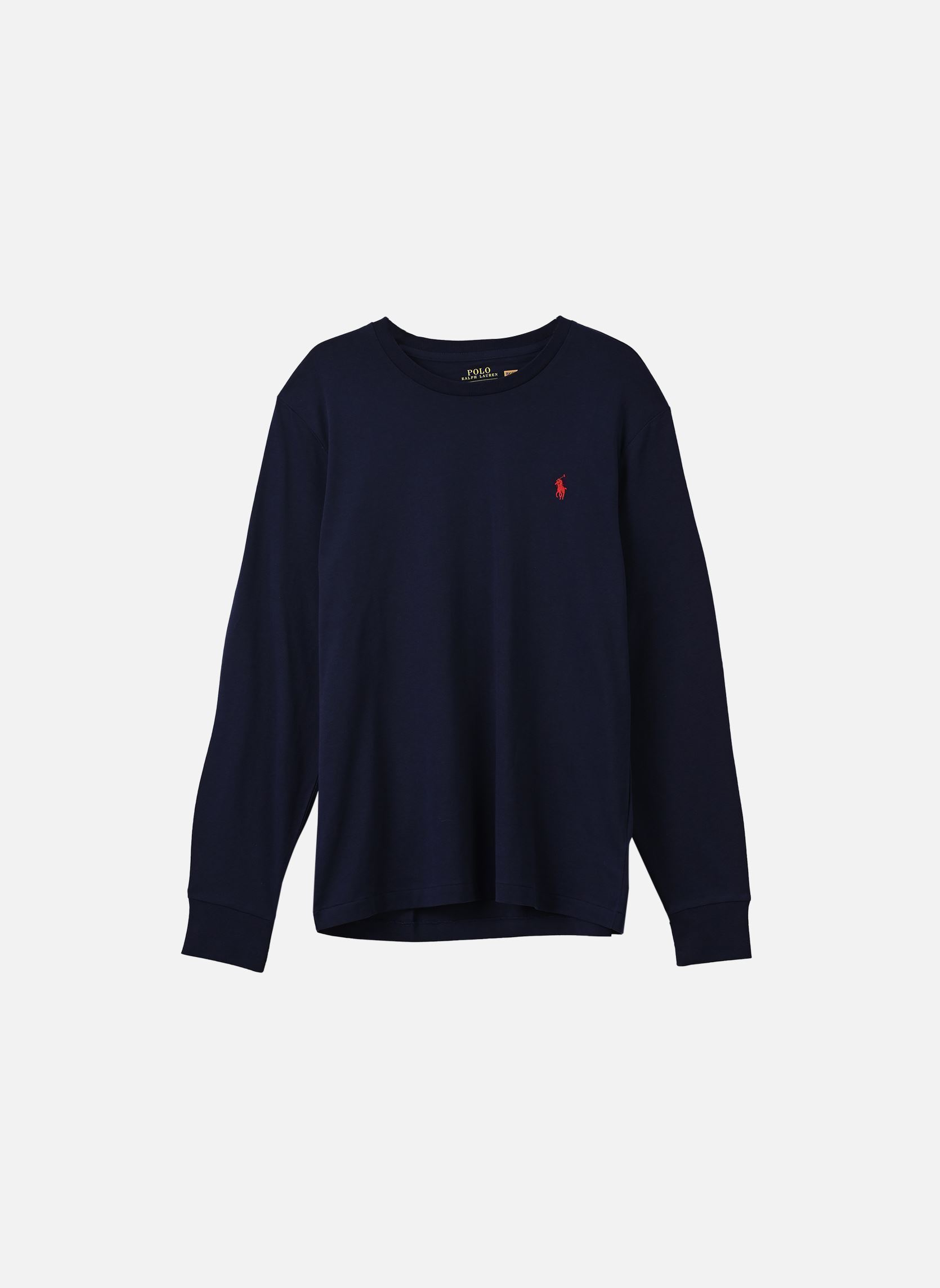 T-Shirts T-Shirt Ajusté Manches Longues En Jersey herren blau Polo Ralph Lauren T-Shirts T-Shirt Ajusté Manches Longues En Jersey herren blau INK/C3870