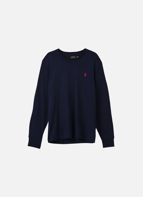 Polo Ralph Lauren T-Shirts T-Shirt Ajusté Manches Longues En Jersey herren blau