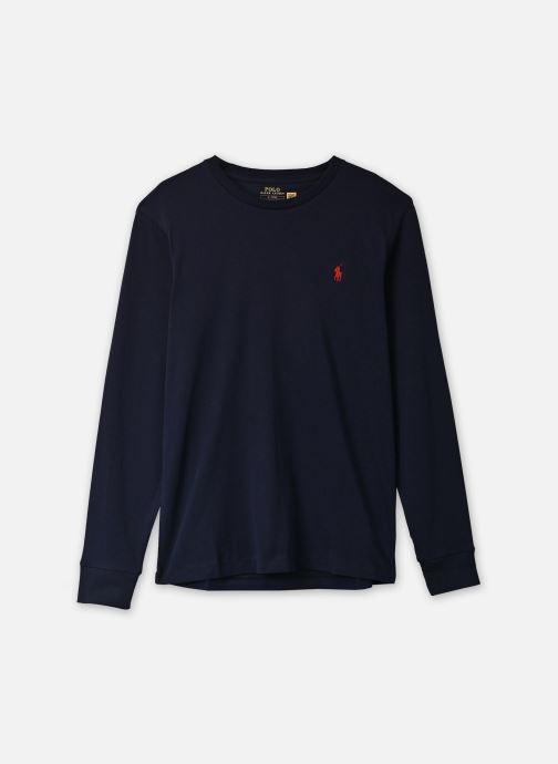 Polo Ralph Lauren Tee-shirts T-Shirt Ajusté Manches Longues En Jersey homme bleu