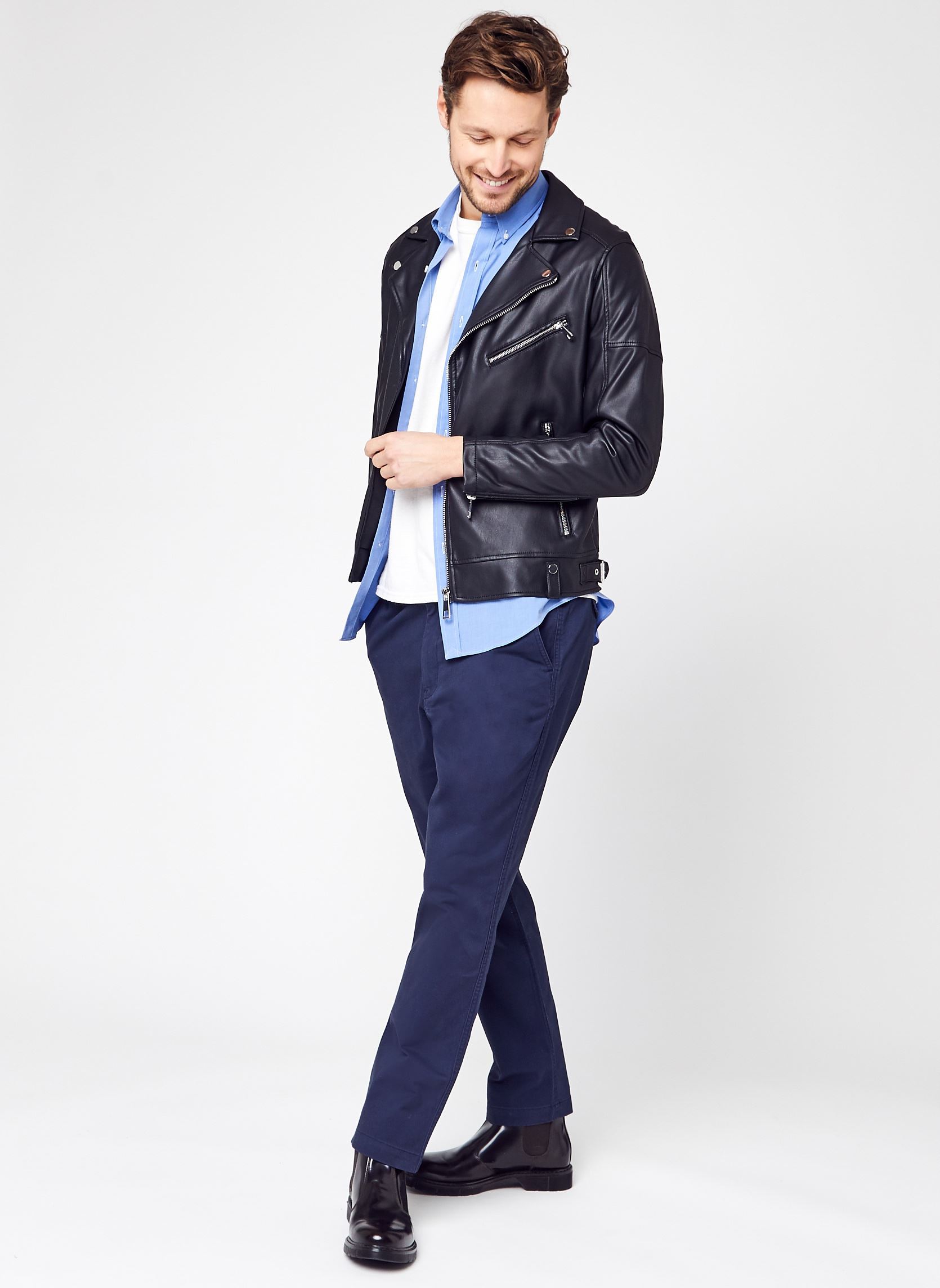 Pantaloni chino Pantalon chino Polo Prepster classique uomo blu Polo Ralph Lauren Pantaloni chino Pantalon chino Polo Prepster classique uomo blu Nautical Ink