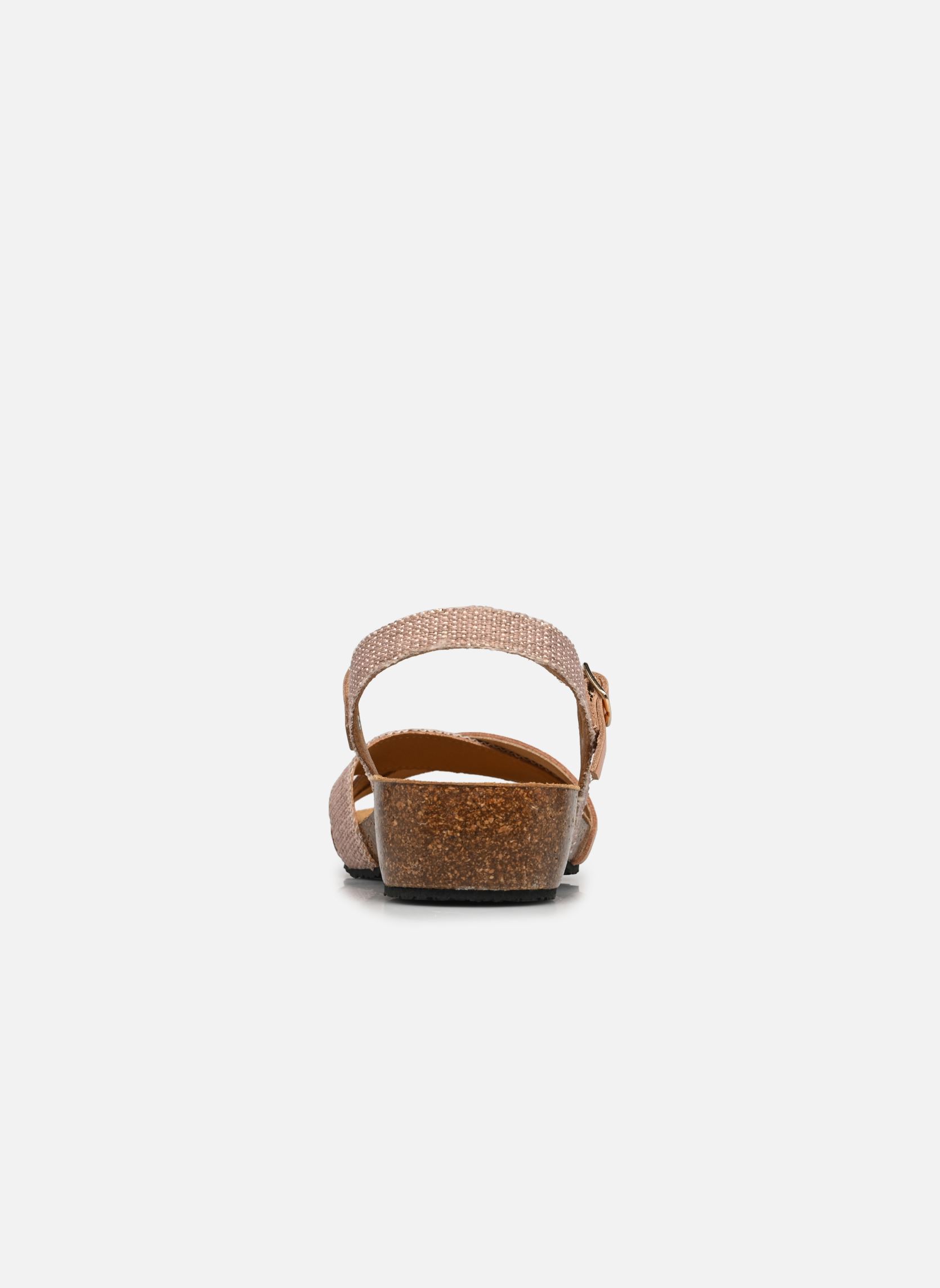 Sandales compensées et plateformes Norte femme beige Plakton Sandales compensées et plateformes Norte femme beige LINO NATURAL METAL LUX ORO MIC