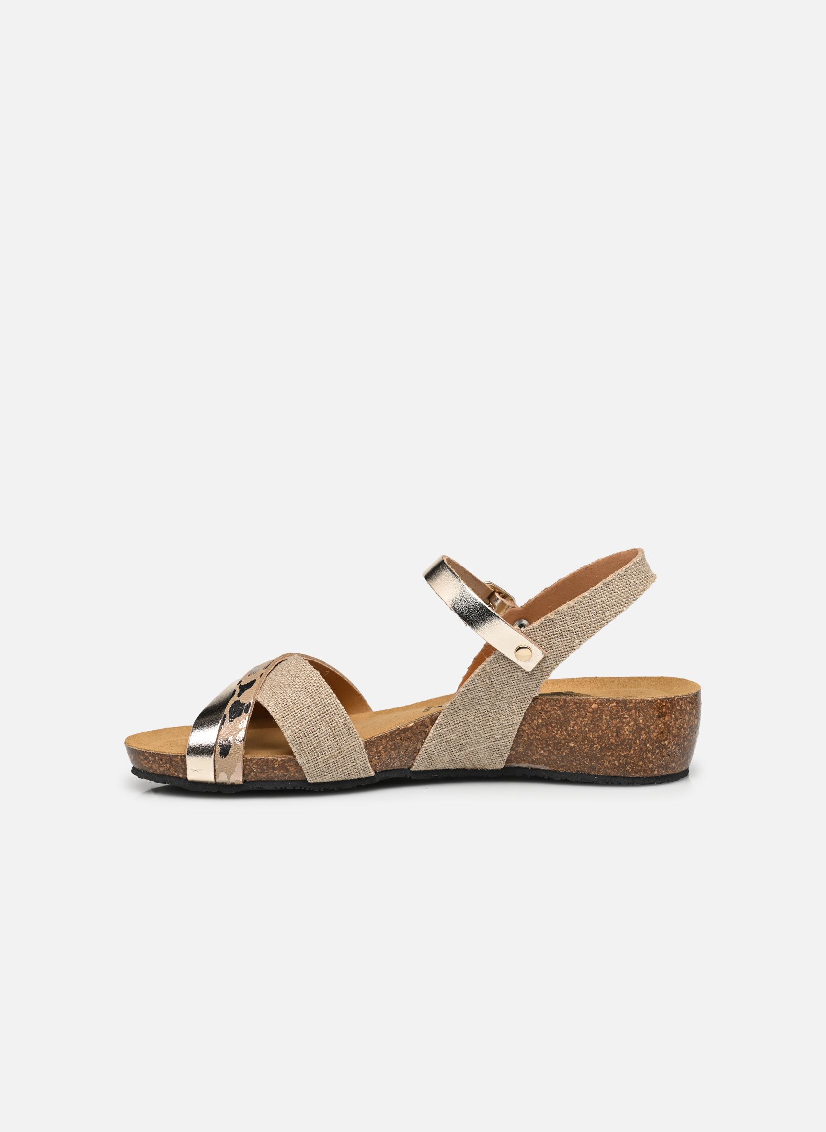 Keil- und Plateausandalen Norte damen silber Plakton Keil- und Plateausandalen Norte damen silber LINO MAKE UP METAL LUX NARANJA