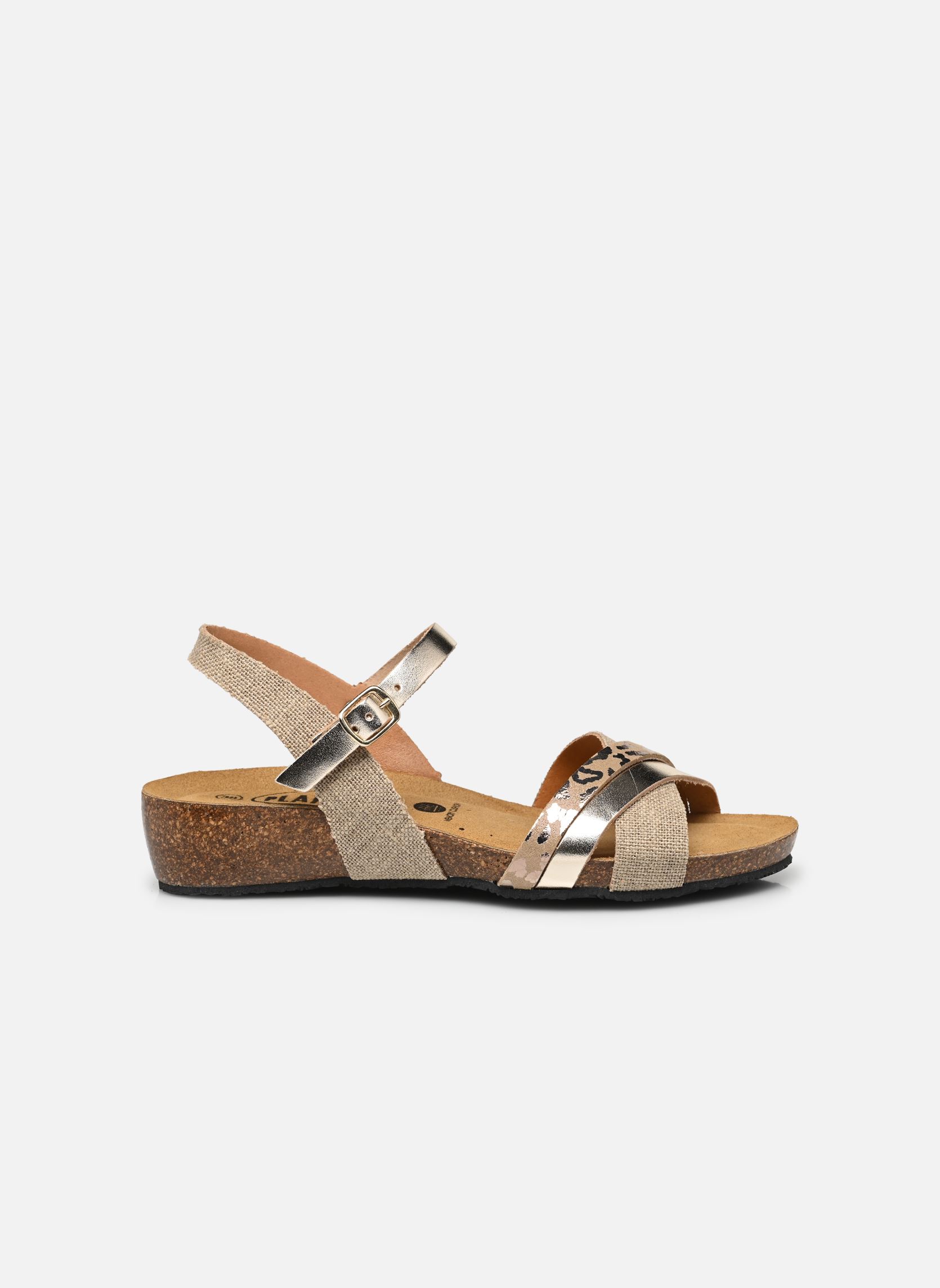 Keil- und Plateausandalen Norte damen silber Plakton Keil- und Plateausandalen Norte damen silber LINO MAKE UP METAL LUX NARANJA