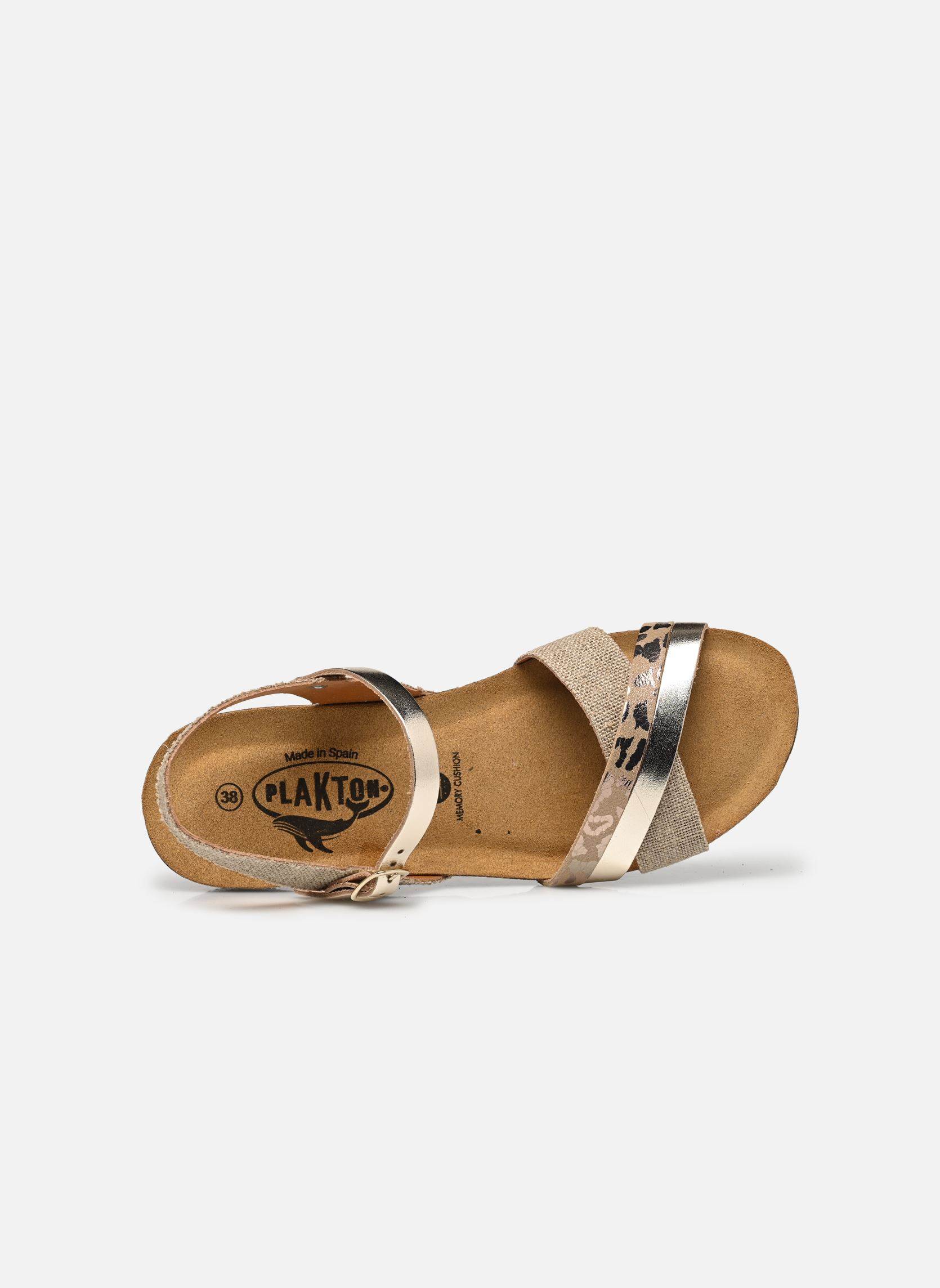 Keil- und Plateausandalen Norte damen silber Plakton Keil- und Plateausandalen Norte damen silber LINO MAKE UP METAL LUX NARANJA