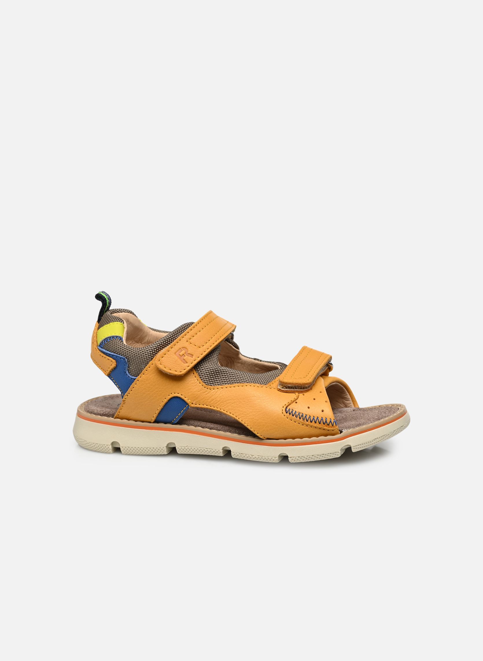 Sandales Ernesto garçon jaune Romagnoli Sandales Ernesto garçon jaune JAUNE FONCÉ