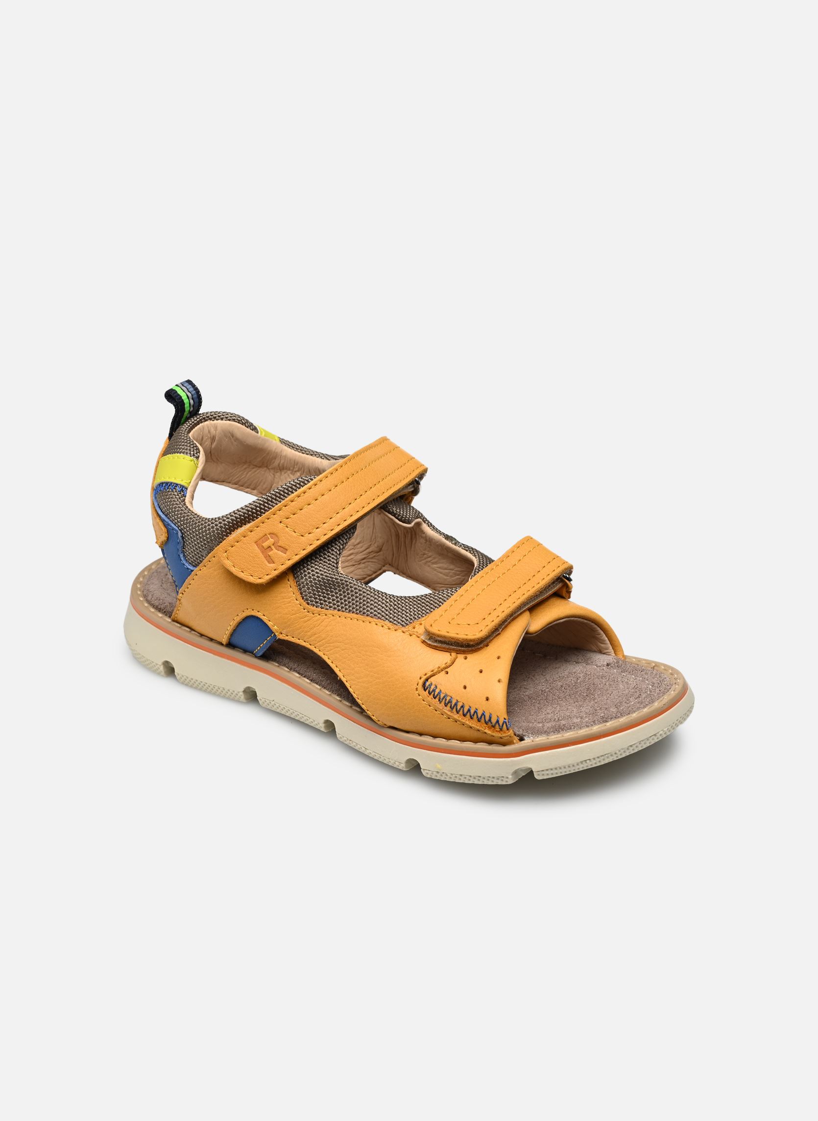 Sandales Ernesto garçon jaune Romagnoli Sandales Ernesto garçon jaune JAUNE FONCÉ