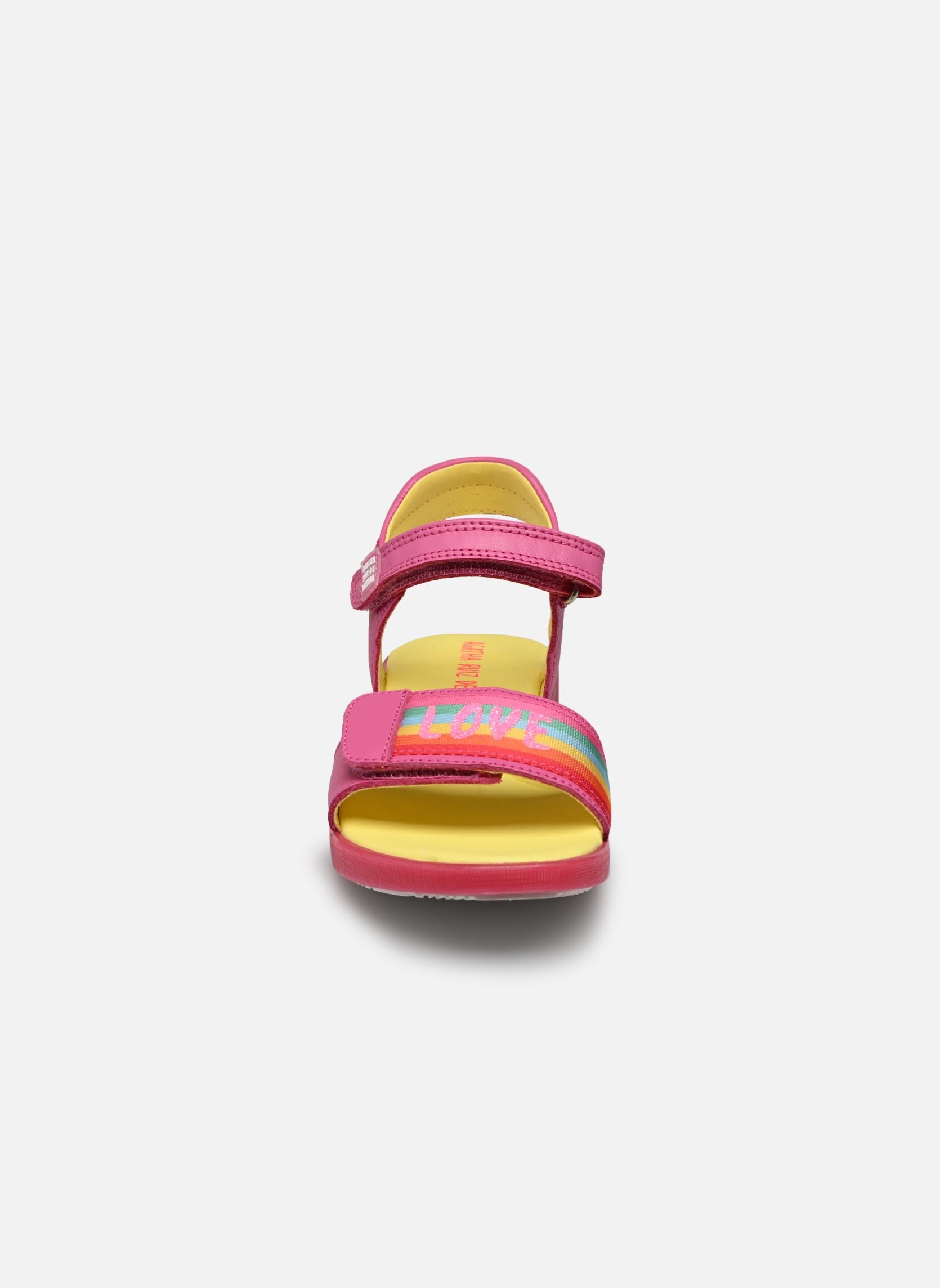 Sandali Aitana Rainbow bambina rosa Agatha Ruiz de la Prada Sandali Aitana Rainbow bambina rosa ROSE RAINBOW