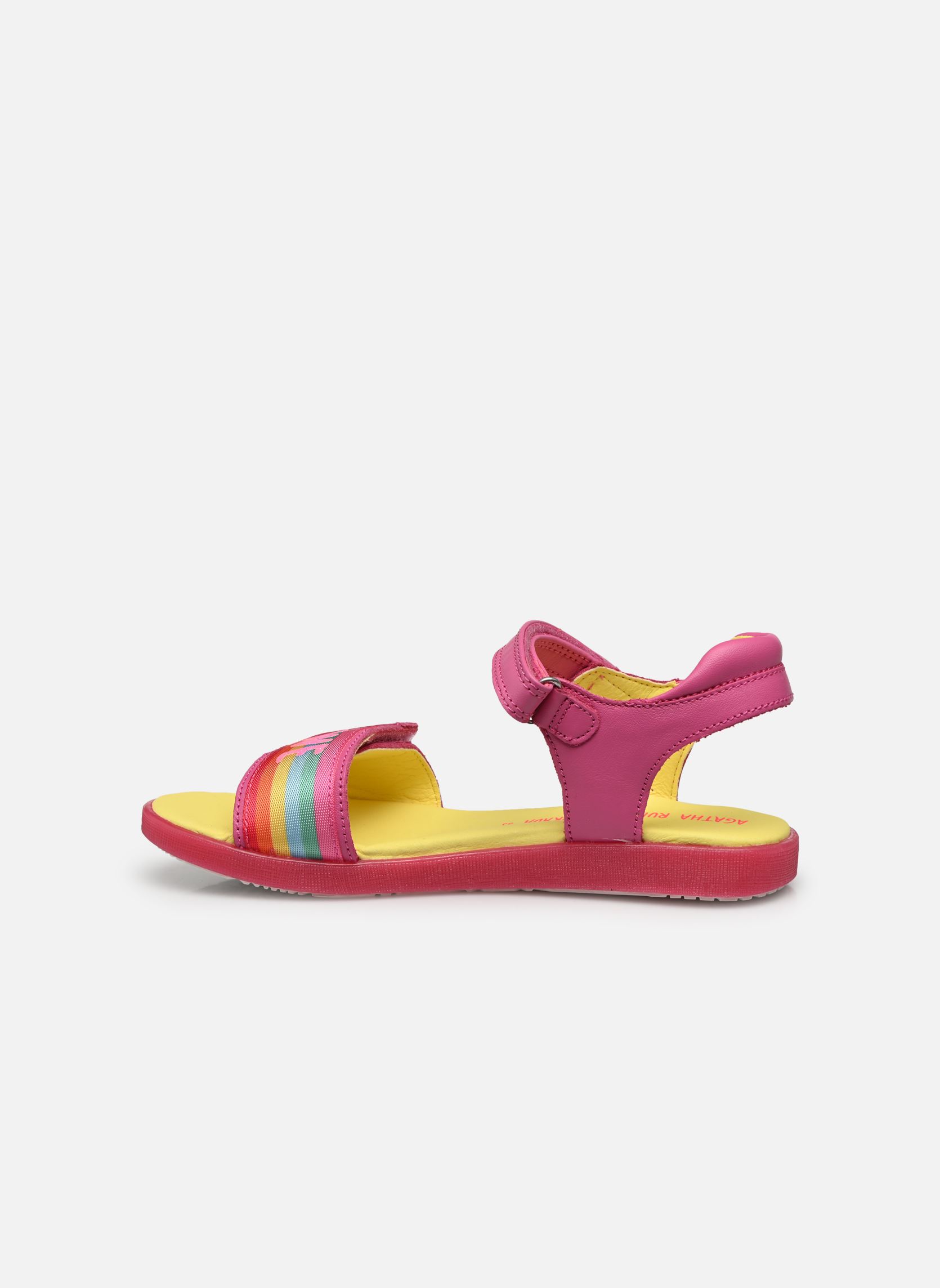 Sandali Aitana Rainbow bambina rosa Agatha Ruiz de la Prada Sandali Aitana Rainbow bambina rosa ROSE RAINBOW