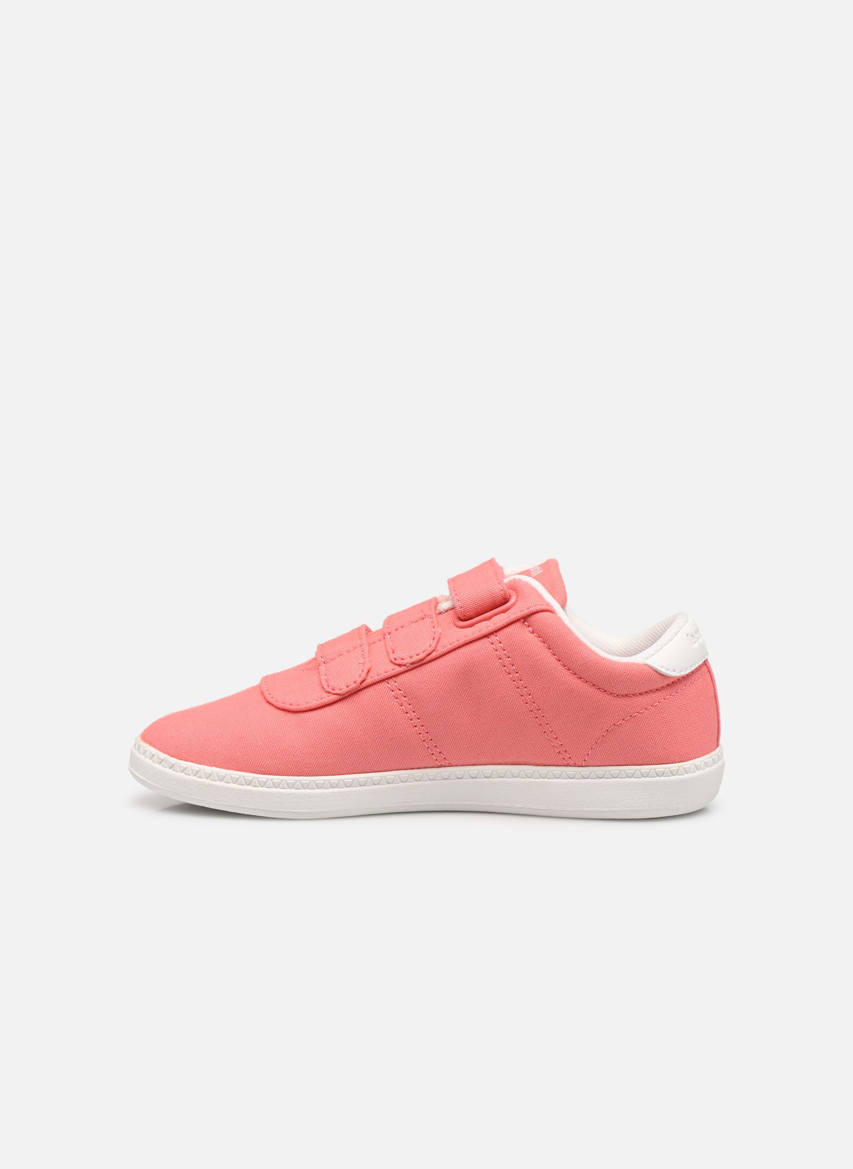 Baskets basses Court One PS SPORT fille rose Le Coq Sportif Baskets basses Court One PS SPORT fille rose SHELL PINK