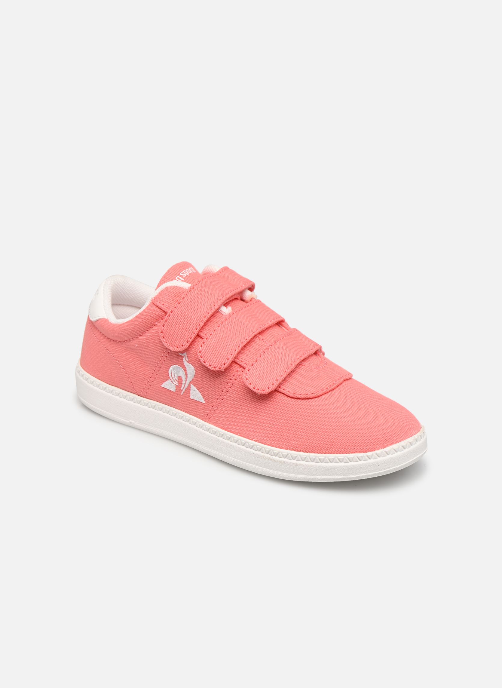 Baskets basses Court One PS SPORT fille rose Le Coq Sportif Baskets basses Court One PS SPORT fille rose SHELL PINK