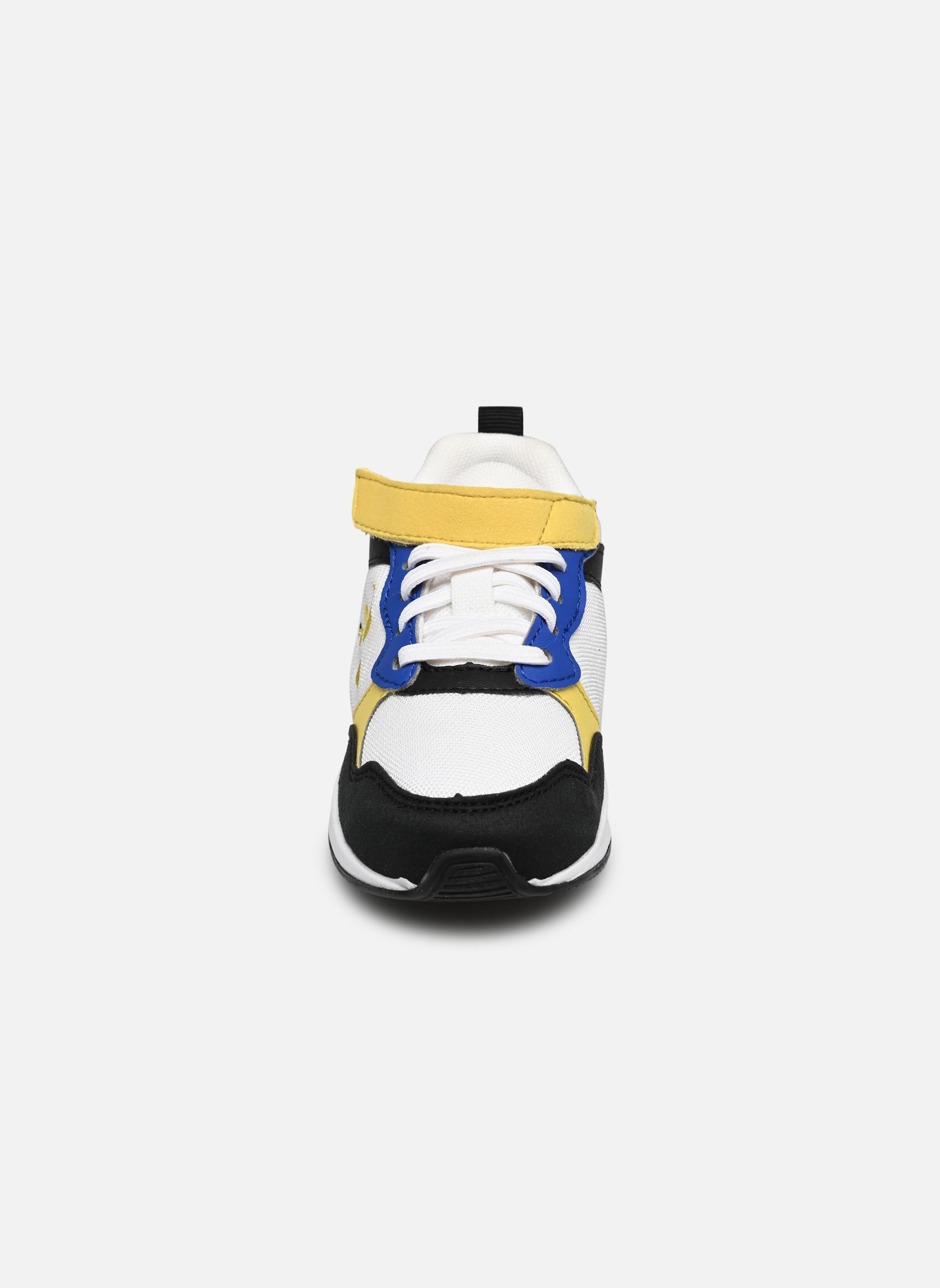 Niedrige Sneaker LCS R500 INF SPORT weiß Le Coq Sportif Niedrige Sneaker LCS R500 INF SPORT weiß Optical White/Cream Gold