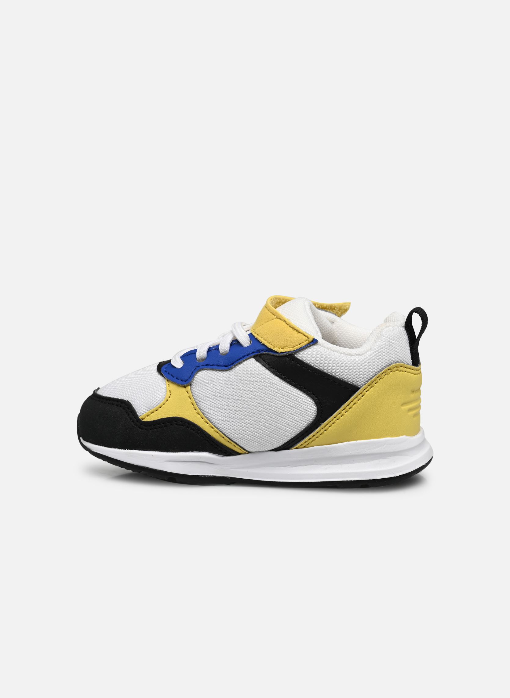 Niedrige Sneaker LCS R500 INF SPORT weiß Le Coq Sportif Niedrige Sneaker LCS R500 INF SPORT weiß Optical White/Cream Gold