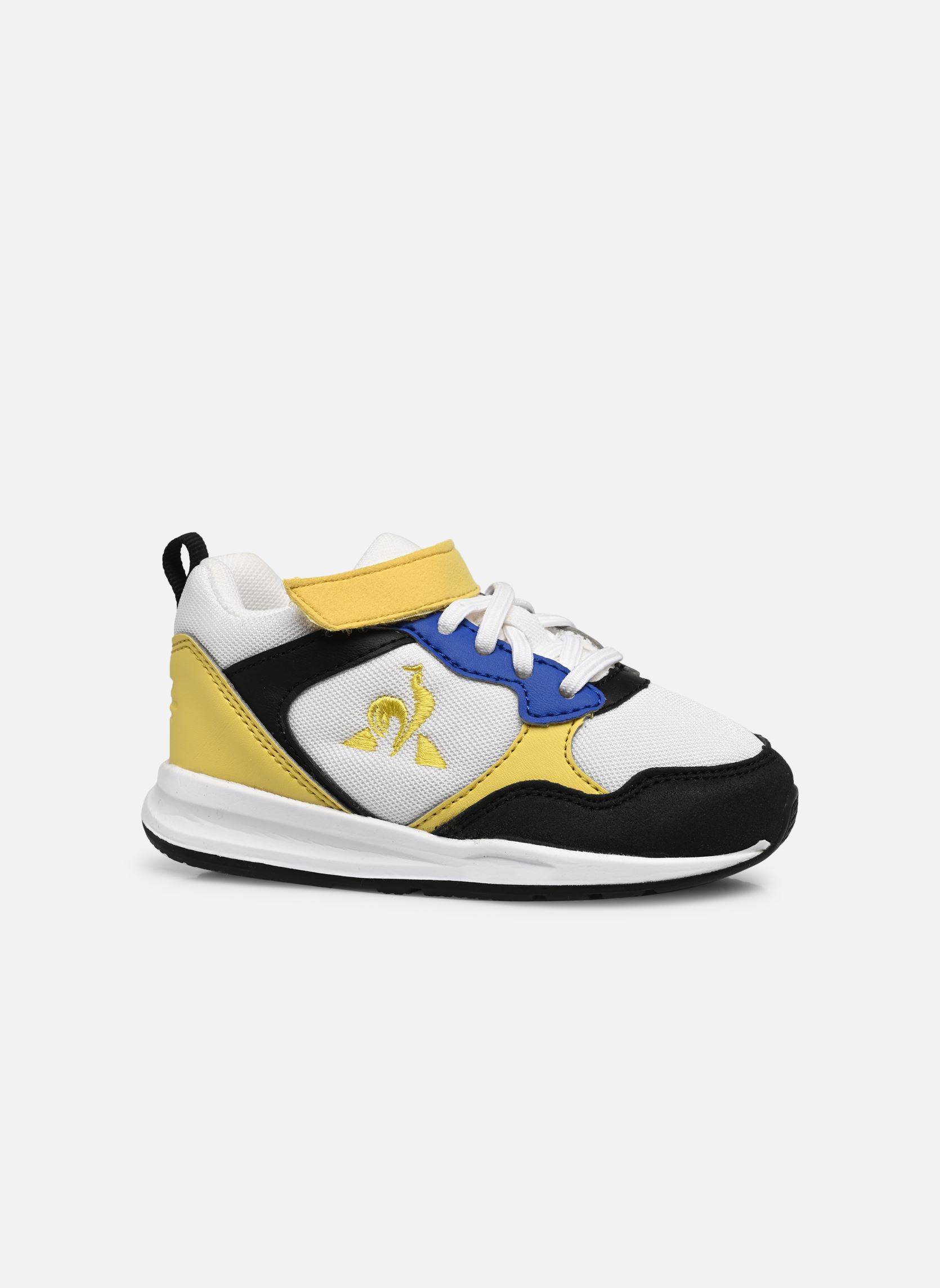 Niedrige Sneaker LCS R500 INF SPORT weiß Le Coq Sportif Niedrige Sneaker LCS R500 INF SPORT weiß Optical White/Cream Gold